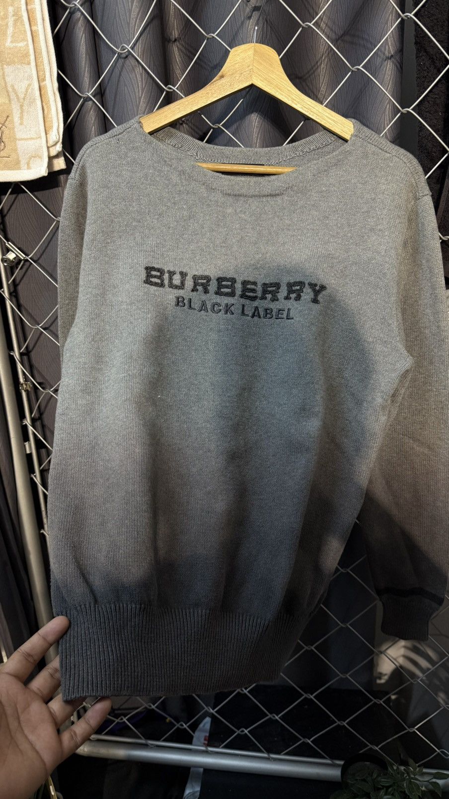Burberry BURBERRY BLACK LABEL KNITWEAR WOOL 2 TONE Size US S / EU 44-46 / 1 - 3 Thumbnail