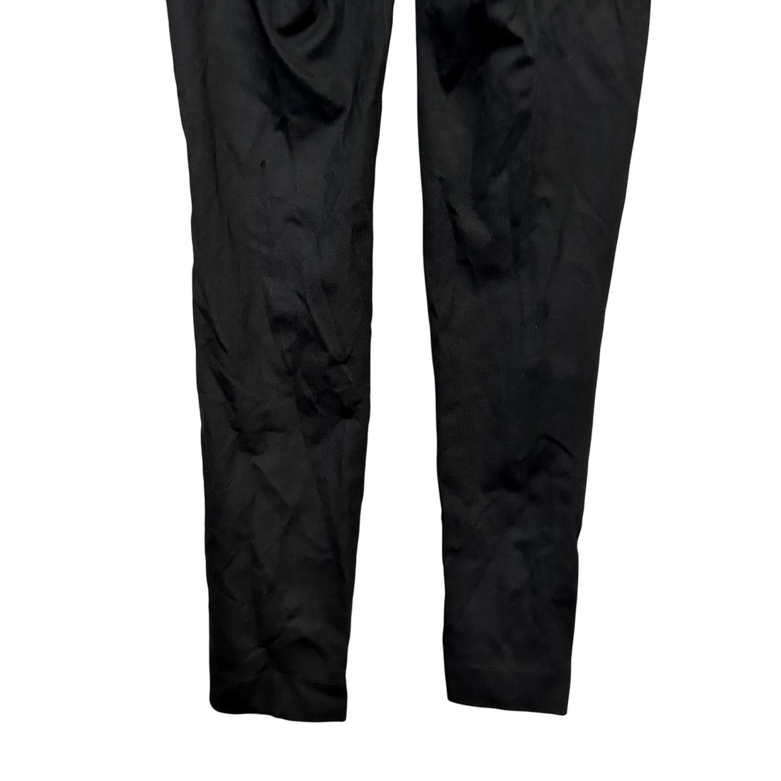 NYDJ NYDJ Sadie Slacks Pants Flat Front Slim Fit Black W 4 NWOT Size 27" / US 4 / IT 40 - 7 Thumbnail