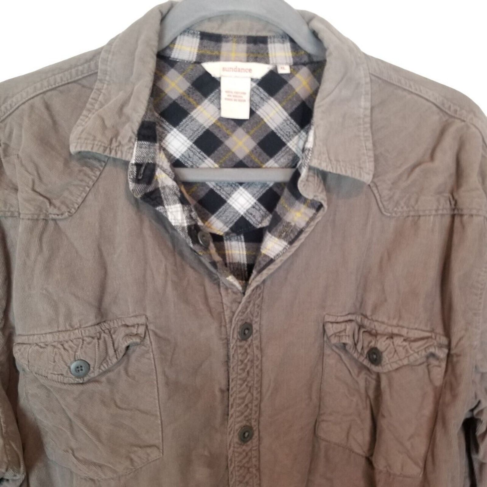Sundry Sundance Western Corduroy Shirt XL Flannel Lined Gorpcore Size US XL / EU 56 / 4 - 2 Thumbnail