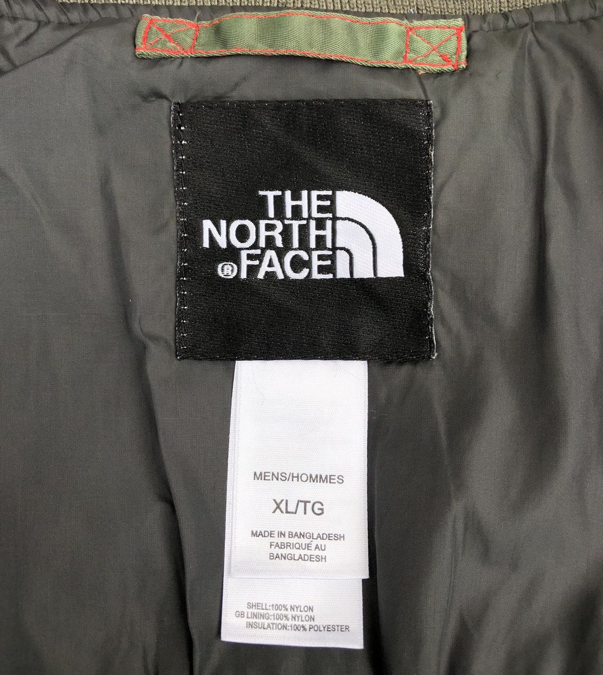 The North Face Vintage The North Face Green Sun Faded Bomber Jacket Size US XL / EU 56 / 4 - 16 Thumbnail