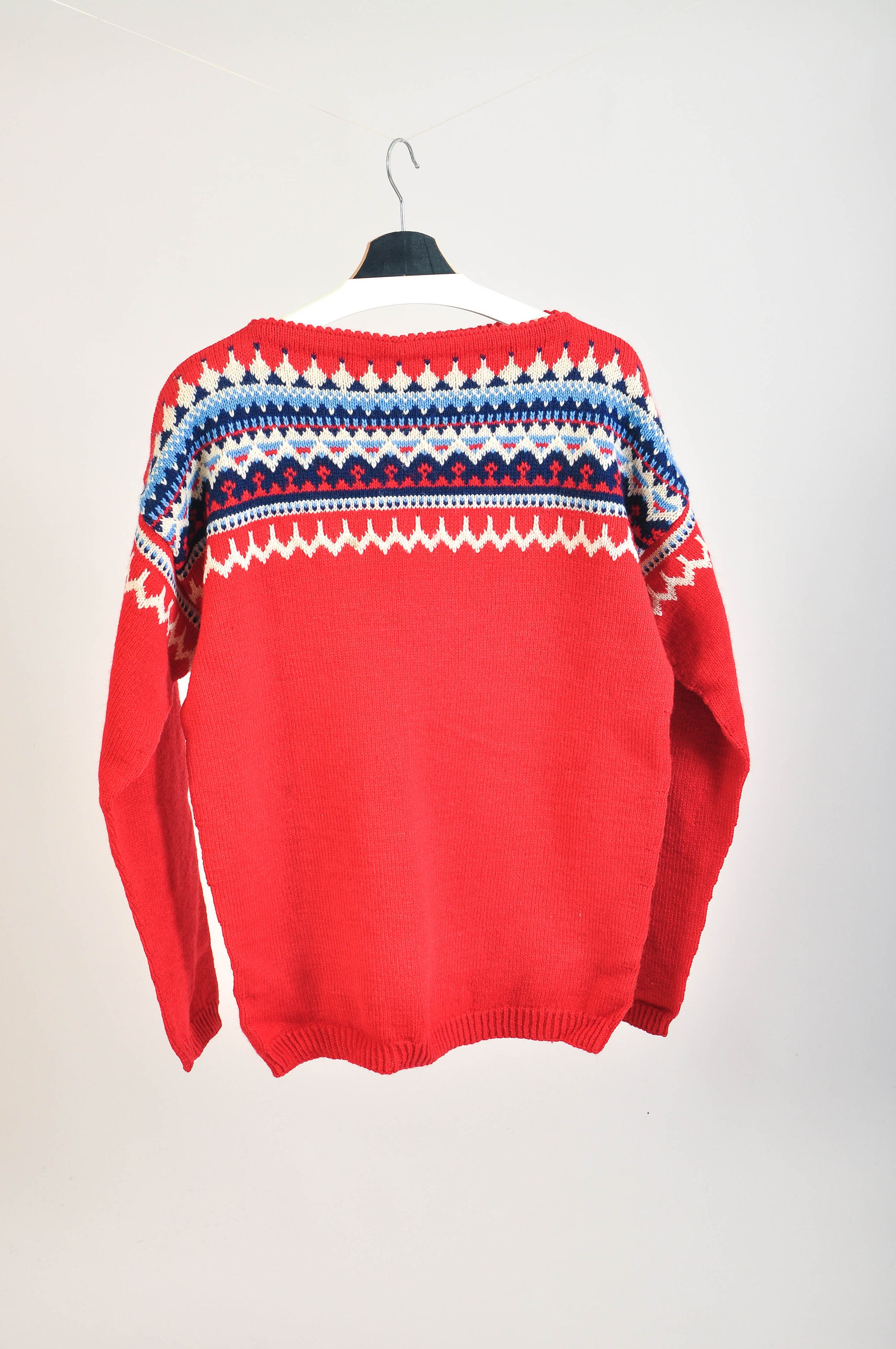 Other Vintage 80s retro handmade sweater Size US M / EU 48-50 / 2 - 3 Thumbnail