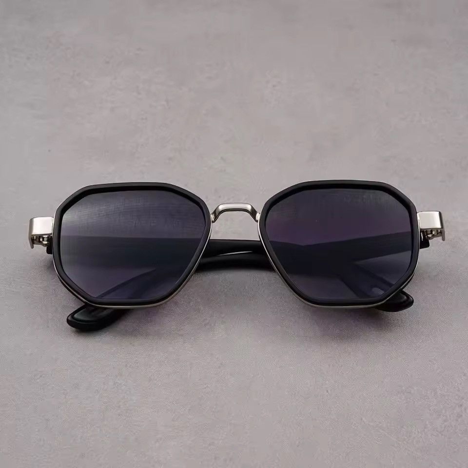 Japanese Brand Trendy Hexagonal Geometric Sunglasses | UV400 | Retro Style Size ONE SIZE - 1 Thumbnail