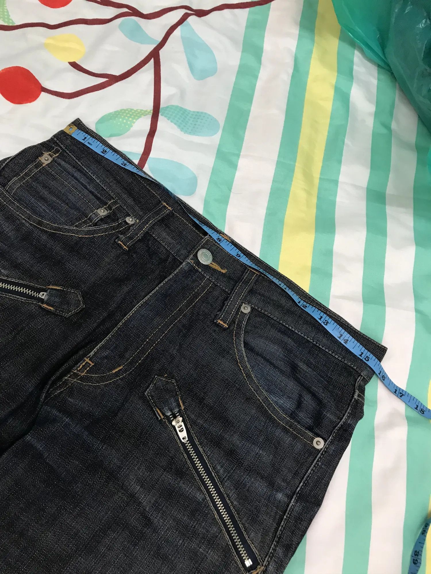 Issey Miyake Issey Miyake Zucca Zipper Denim Size US 30 / EU 46 - 4 Thumbnail