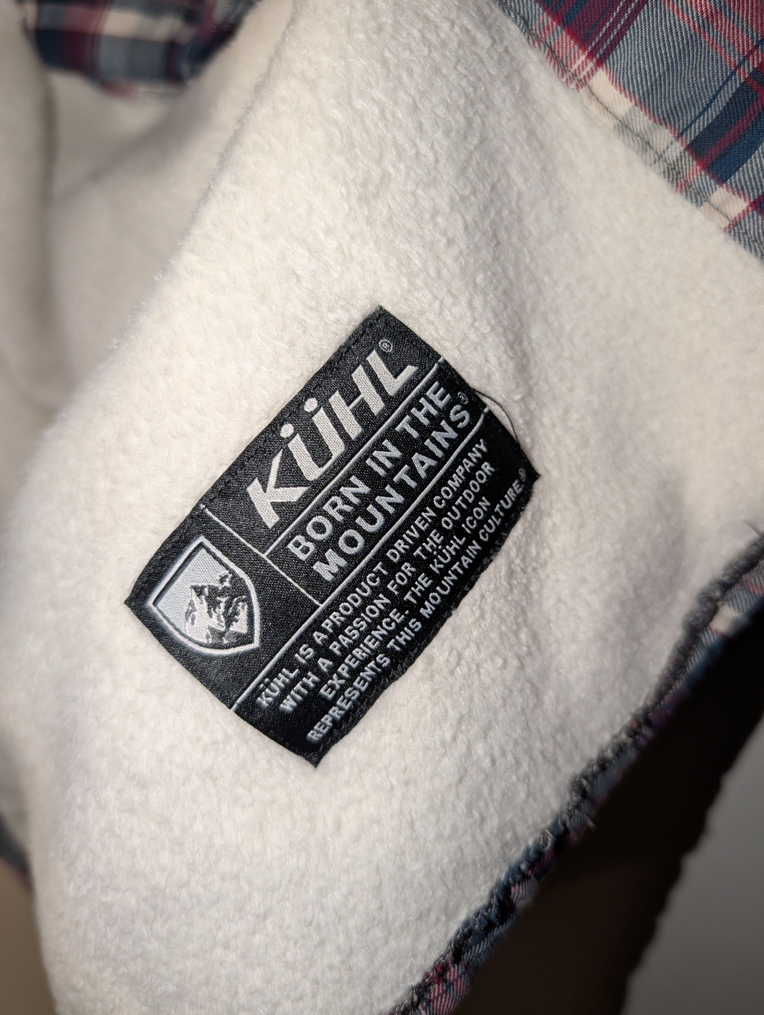 Kuhl Kühl Joyrydr Sherpa Lined Flannel Shirt Jacket Plaid Shacket Size US L / EU 52-54 / 3 - 5 Thumbnail