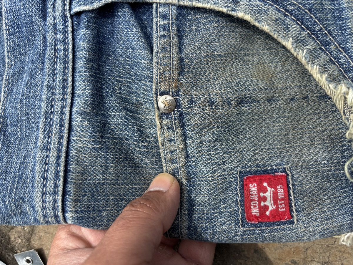 JNCO Vtg Jnco Flame skull Jort Size US 32 / EU 48 - 17 Thumbnail