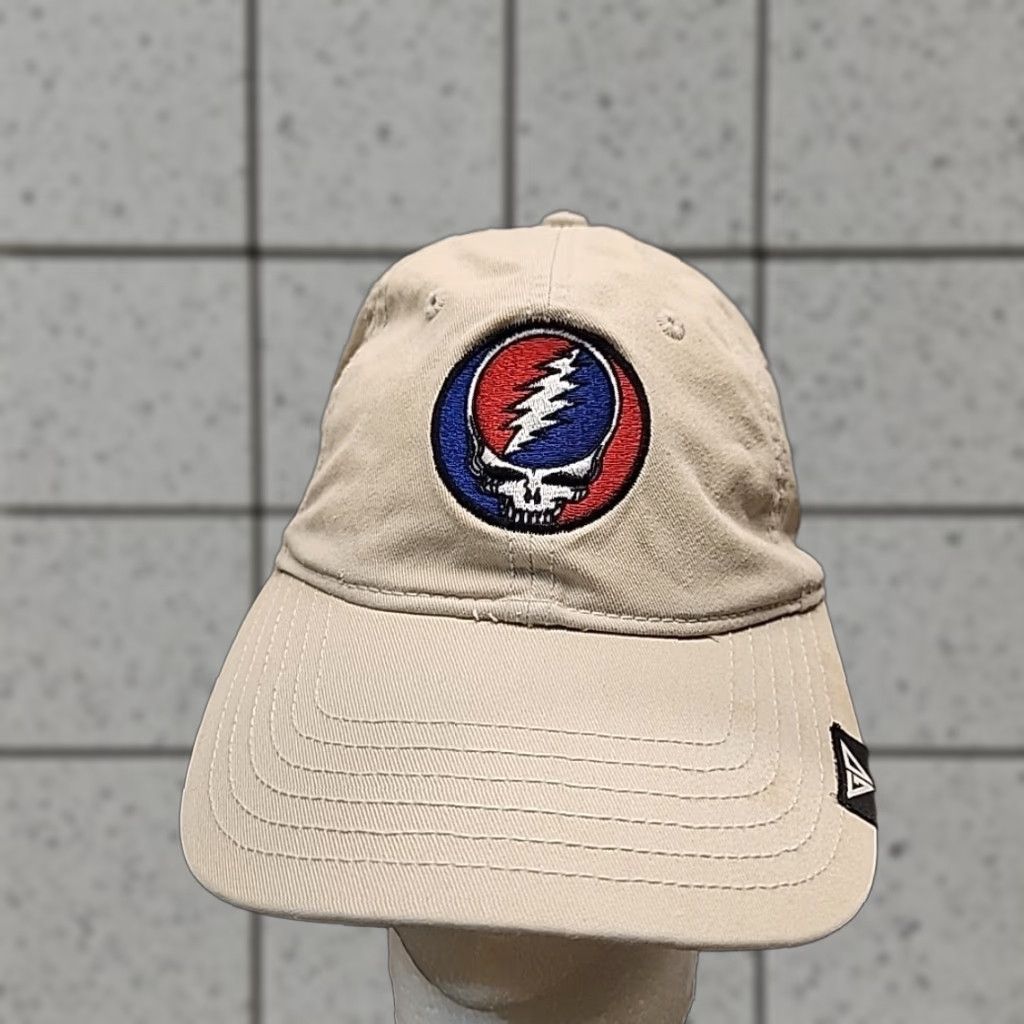 VINTAGE Grateful Dead Patch Snapback Hat Cap Baseball Cap Adult One Size Multicolor Cotton Adjustable Mens Rock Music Woodstock Dead Heads