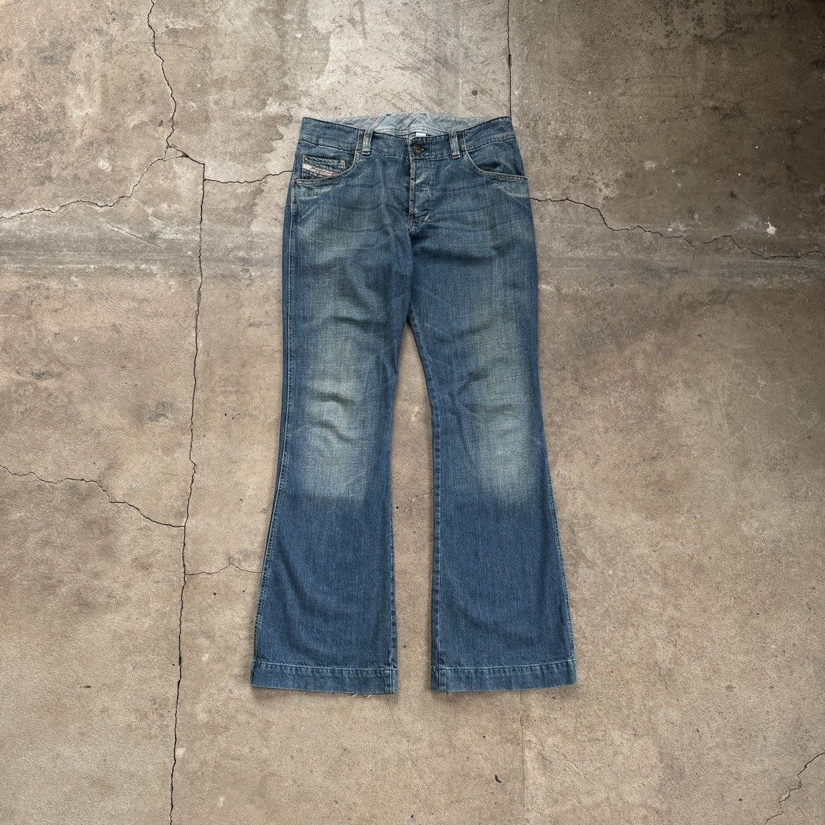 Vintage Diesel Y2K Flared Denim