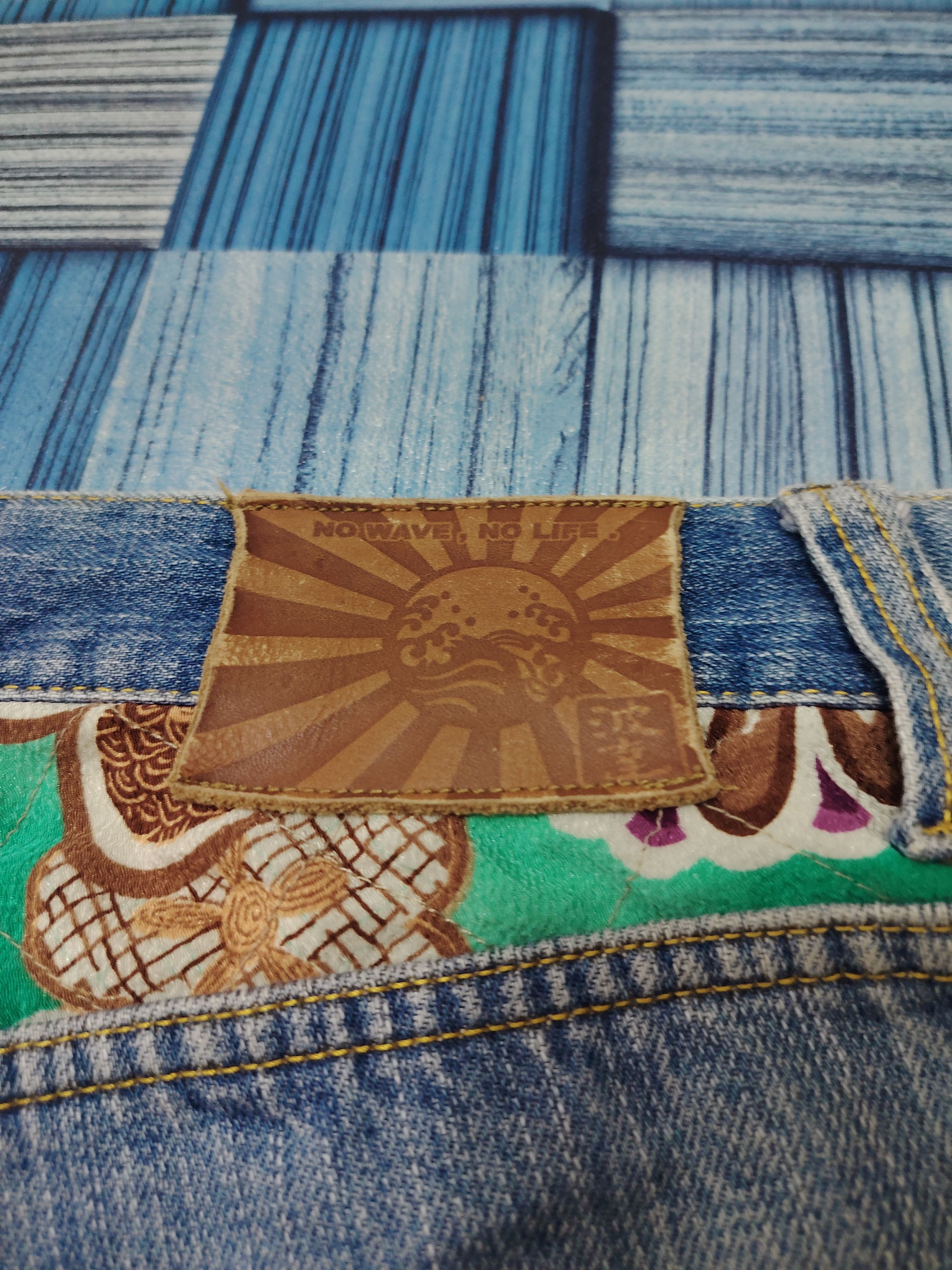 If Six Was Nine 💥Namitatsu Naminoritatsujin Short Jeans rare style pocket Size US 32 / EU 48 - 14 Thumbnail