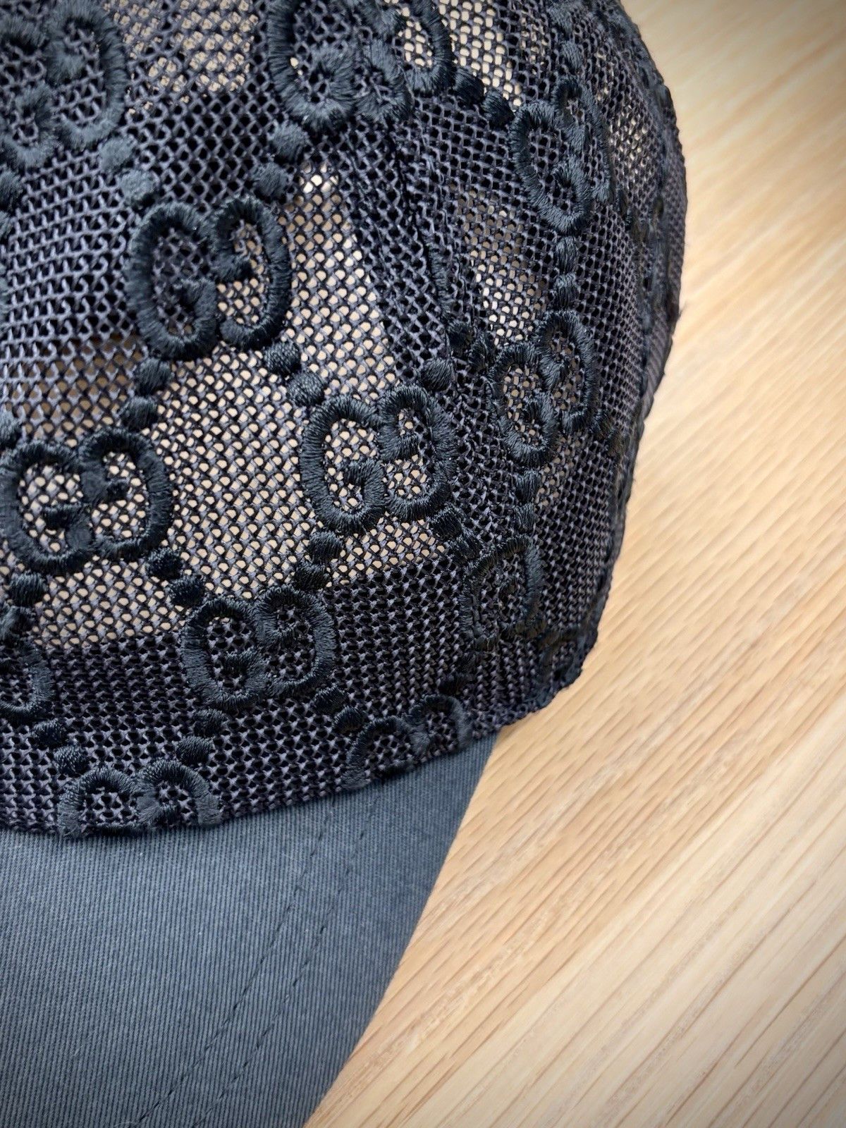 Gucci GUCCI Original GG Mesh baseball cap Sz SMALL Made In Italy Size ONE SIZE - 2 Thumbnail