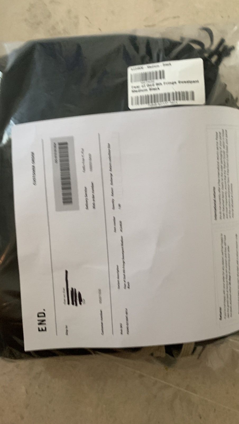 Fear of God Fear of God 8th collection fringe sweatpants Size US 34 / EU 50 - 5 Thumbnail