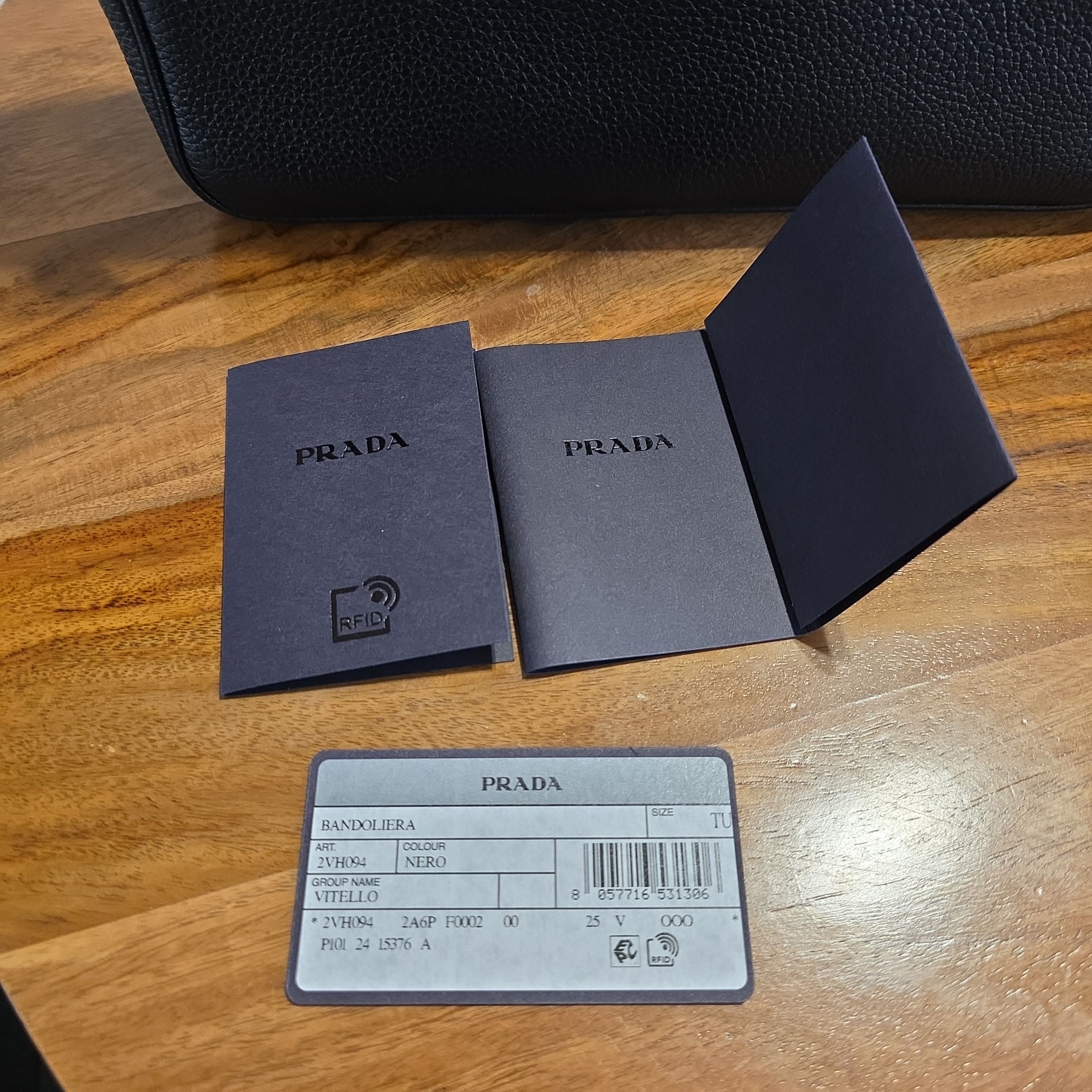 Prada Prada calf leather messenger Size ONE SIZE - 3 Thumbnail