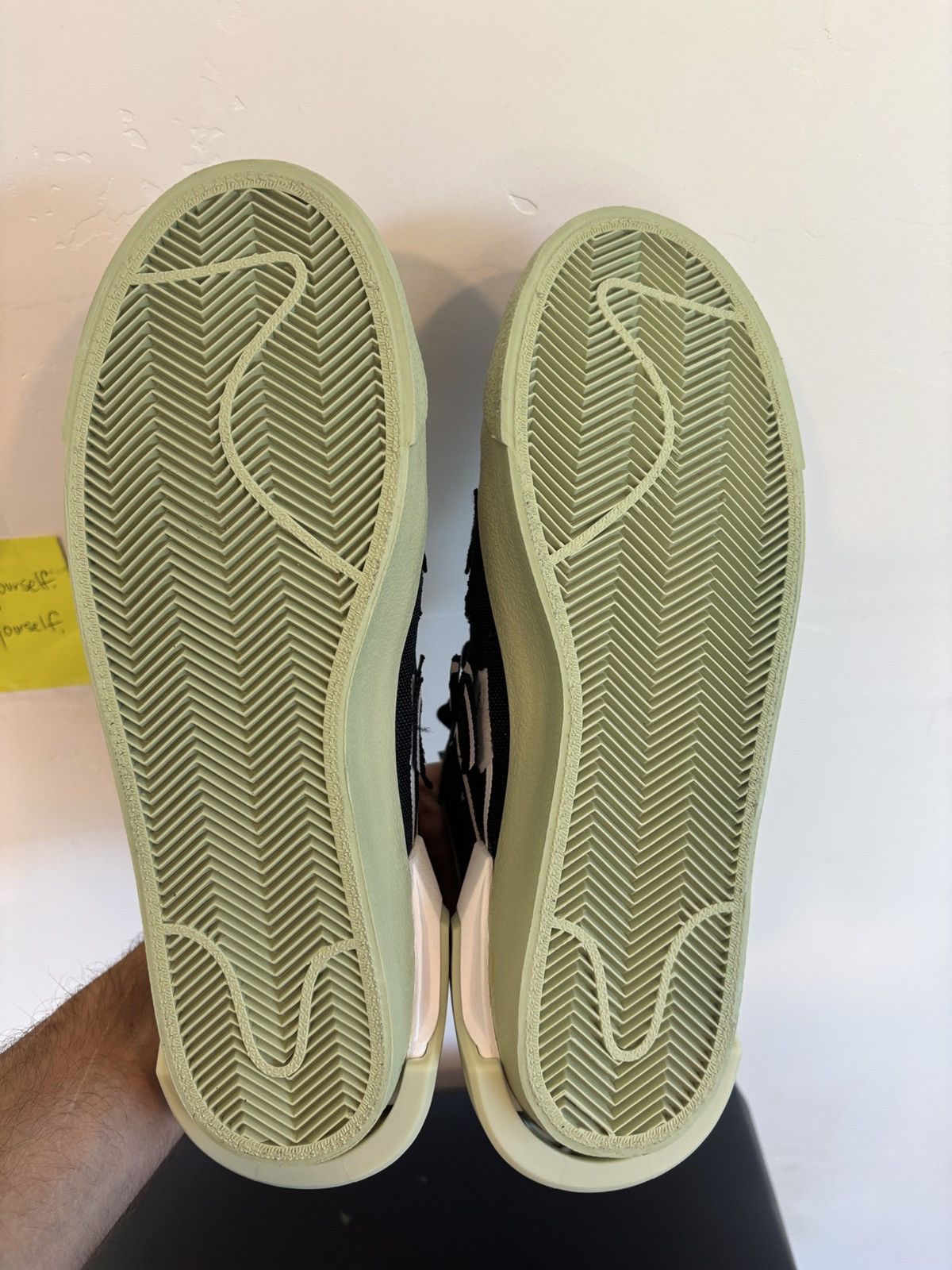 Acronym × Nike Acronym Blazer Low Olive Aura Size US 8 / EU 41 - 11 Thumbnail