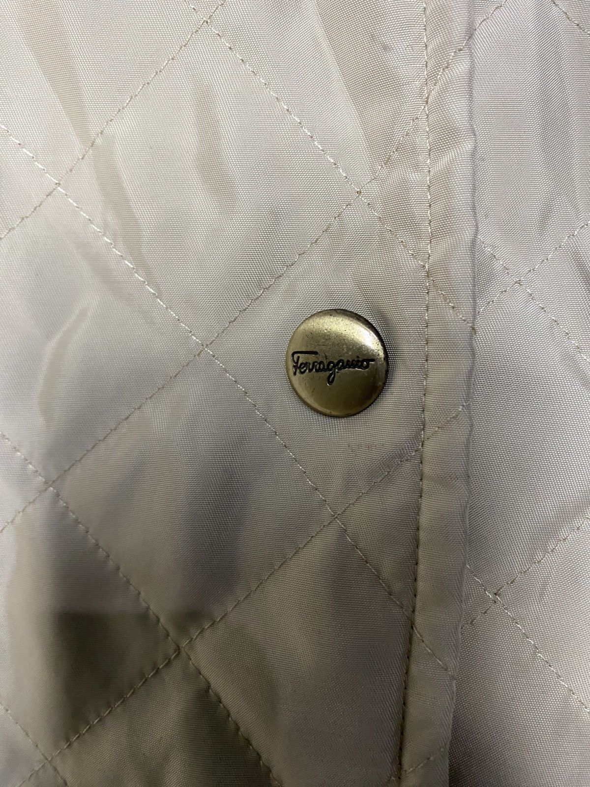 Designer × Salvatore Ferragamo × Vintage Salvatore Ferragamo Man Beige Coat Size US M / EU 48-50 / 2 - 4 Thumbnail