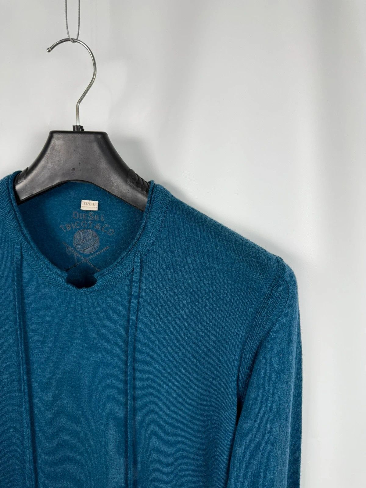 Diesel Diesel Knit Merino Wool Pullover size L Size US L / EU 52-54 / 3 - 2 Thumbnail