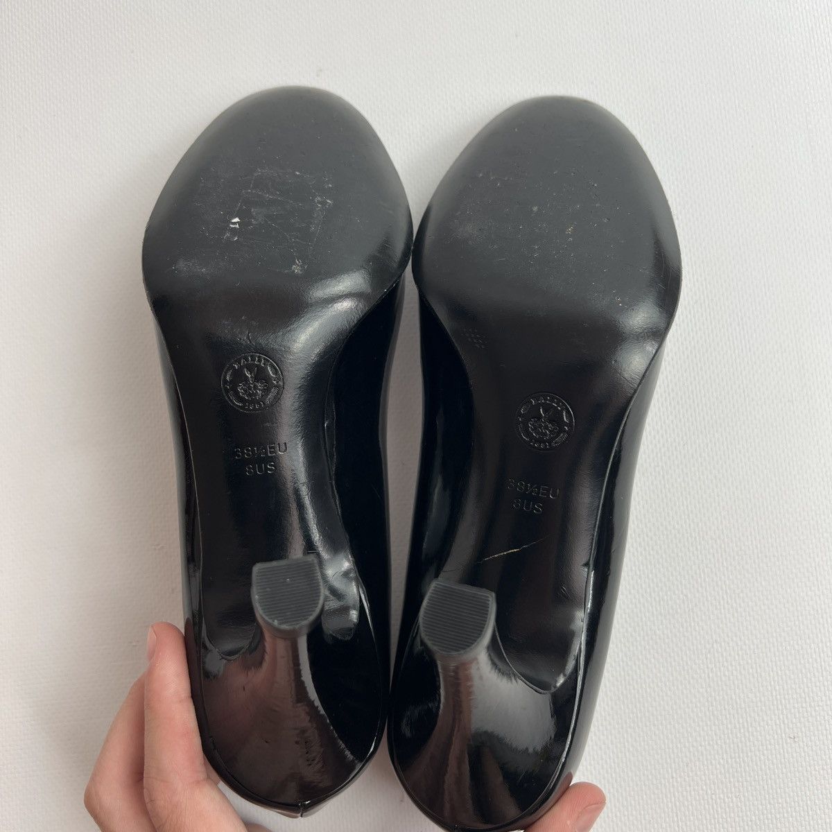 Bally Bally Black Leather Styleflex Heels Size US 8 / IT 38 - 8 Thumbnail