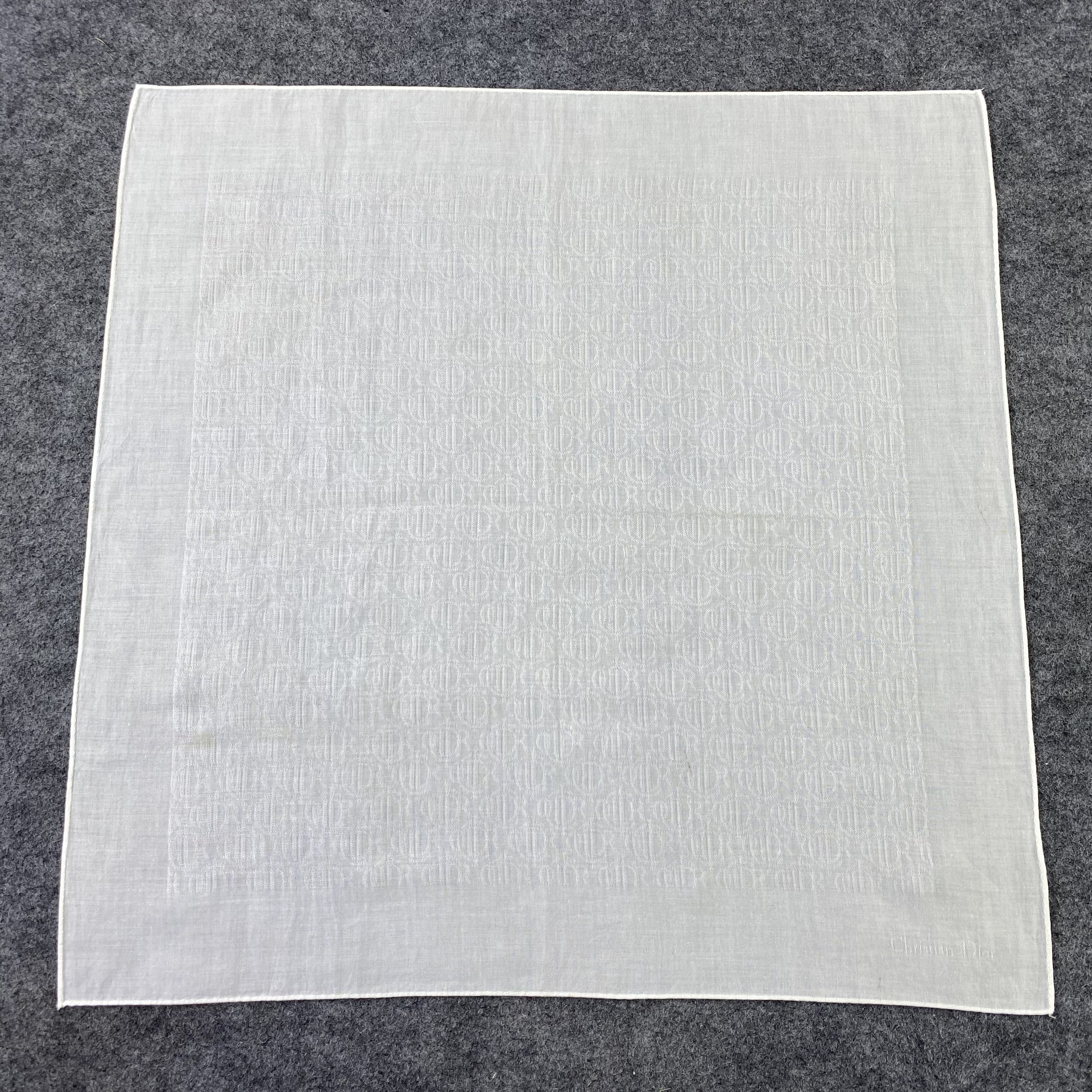 Designer Christian Dior Handkerchief / Bandana / Neckerchief-B628 Size ONE SIZE - 3 Thumbnail