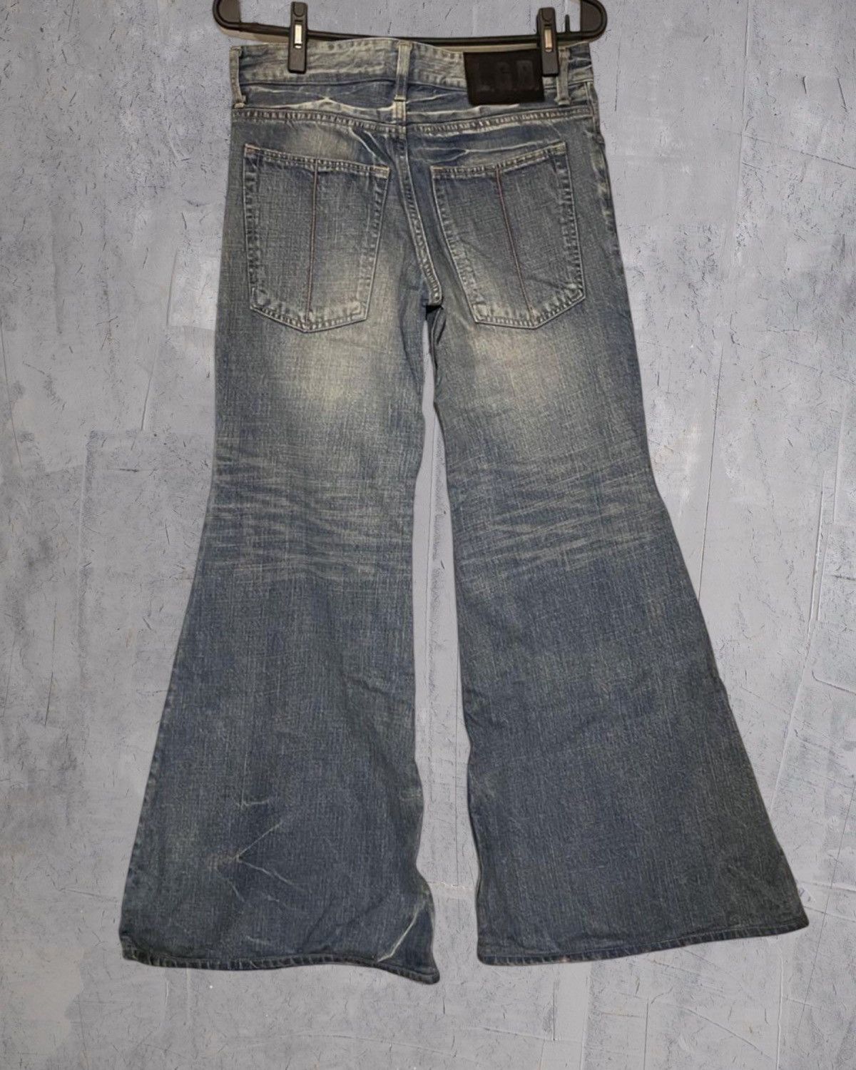 If Six Was Nine × Japanese Brand × Le Grande Bleu (L.G.B.) L.G.B flare denim Size US 27 - 5 Thumbnail