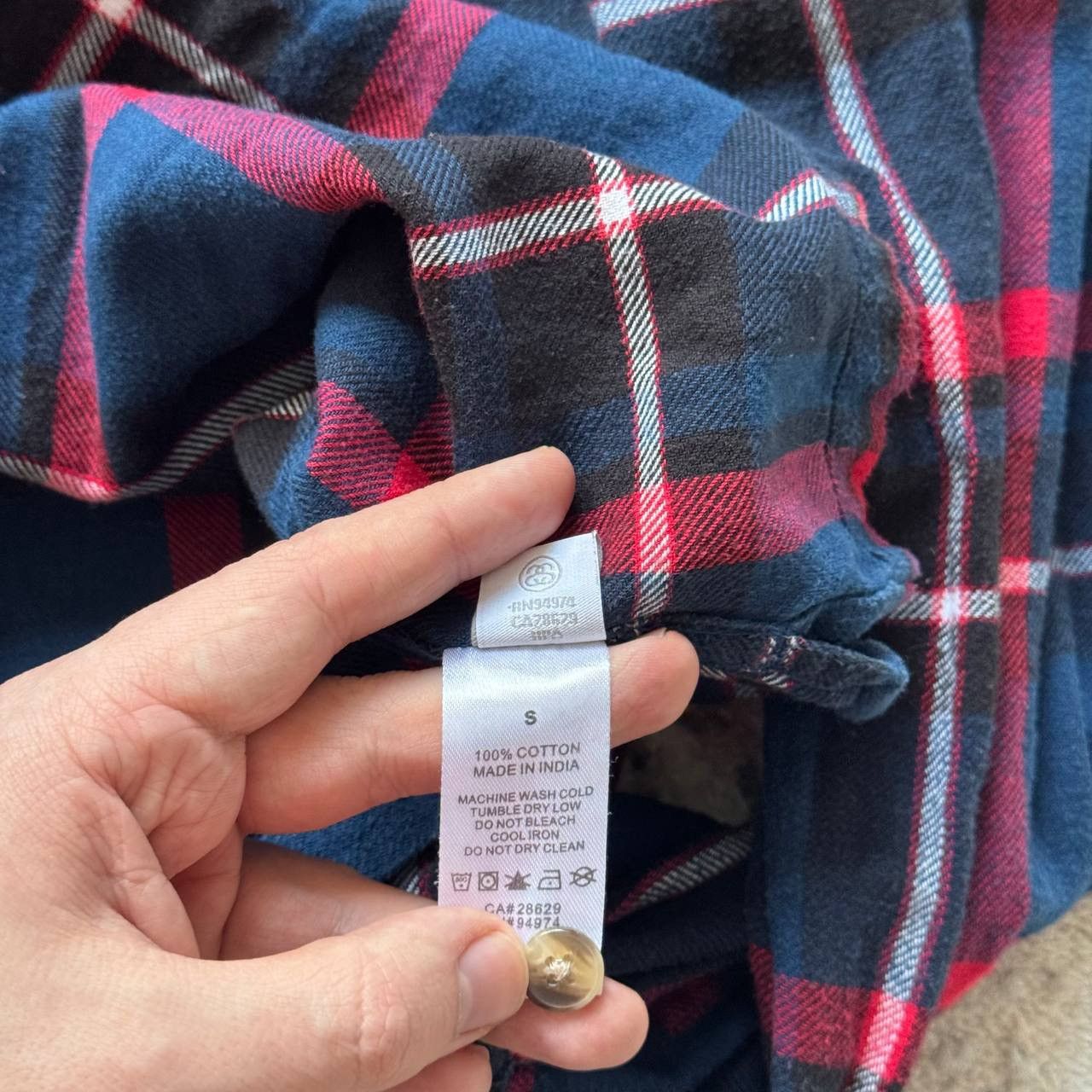 Stussy Stussy Plaid Shirt Blue Size US S / EU 44-46 / 1 - 6 Thumbnail