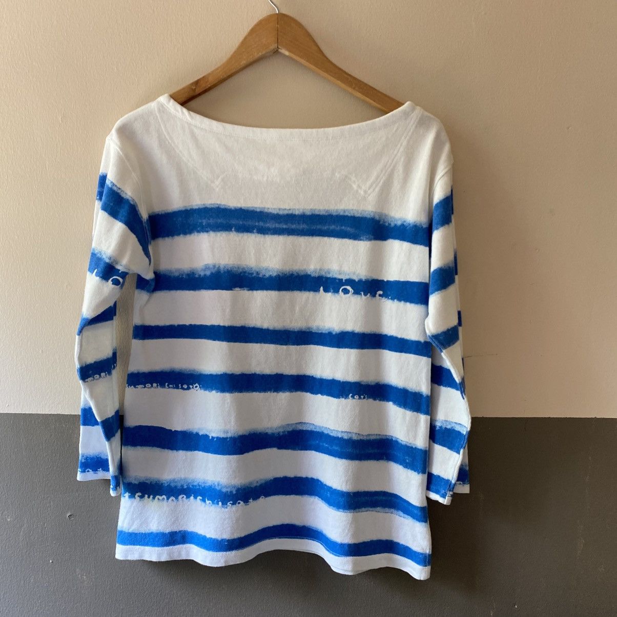 Tsumori Chisato TSUMORI CHISATO Ocean Brush Stripe Tee Size M / US 6-8 / IT 42-44 - 2 Thumbnail