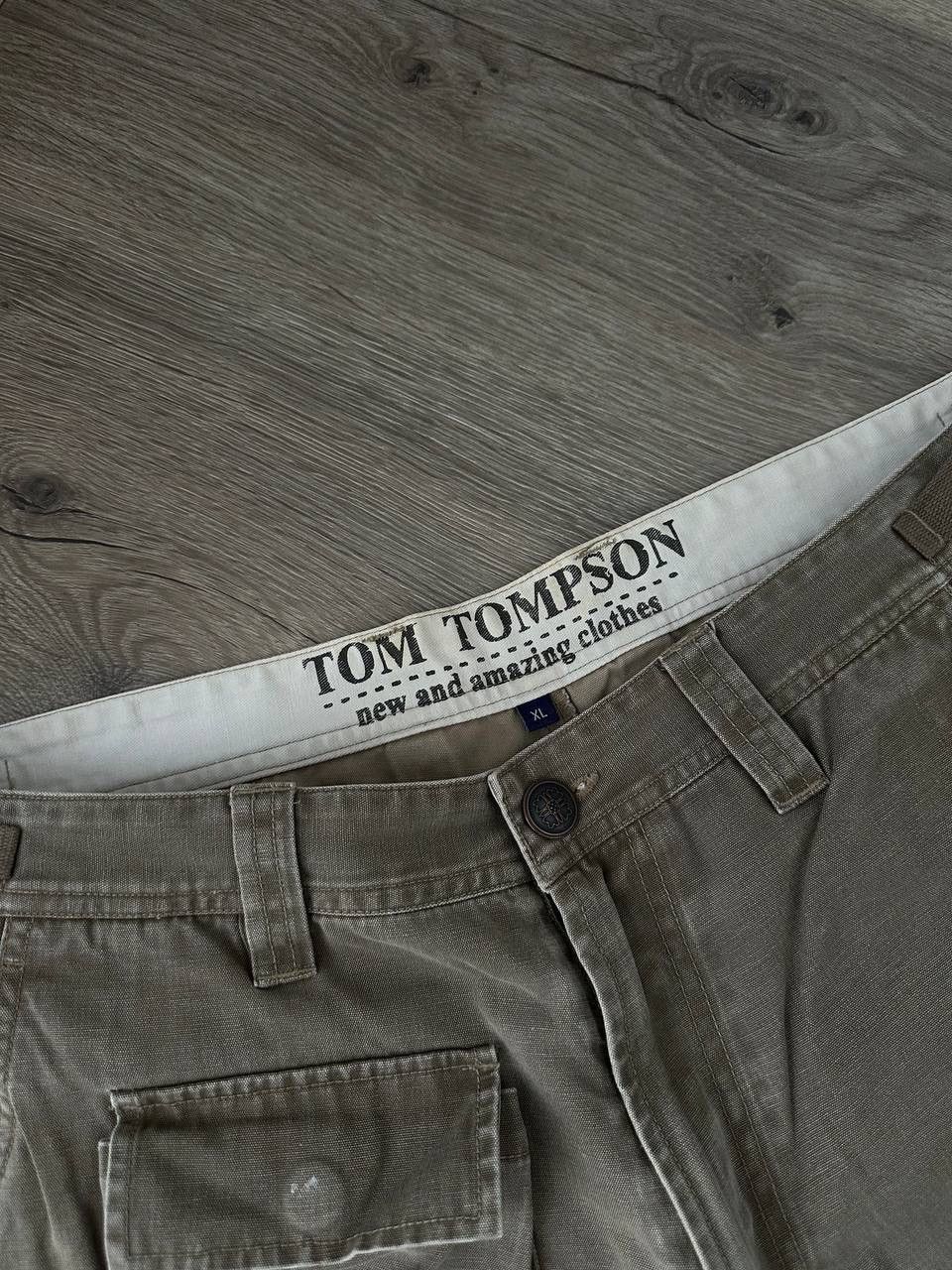 Japanese Brand × Vintage Vintage Japanese Cargo Baggy Pocket Distressed Beige Pants Size US 34 / EU 50 - 12 Thumbnail