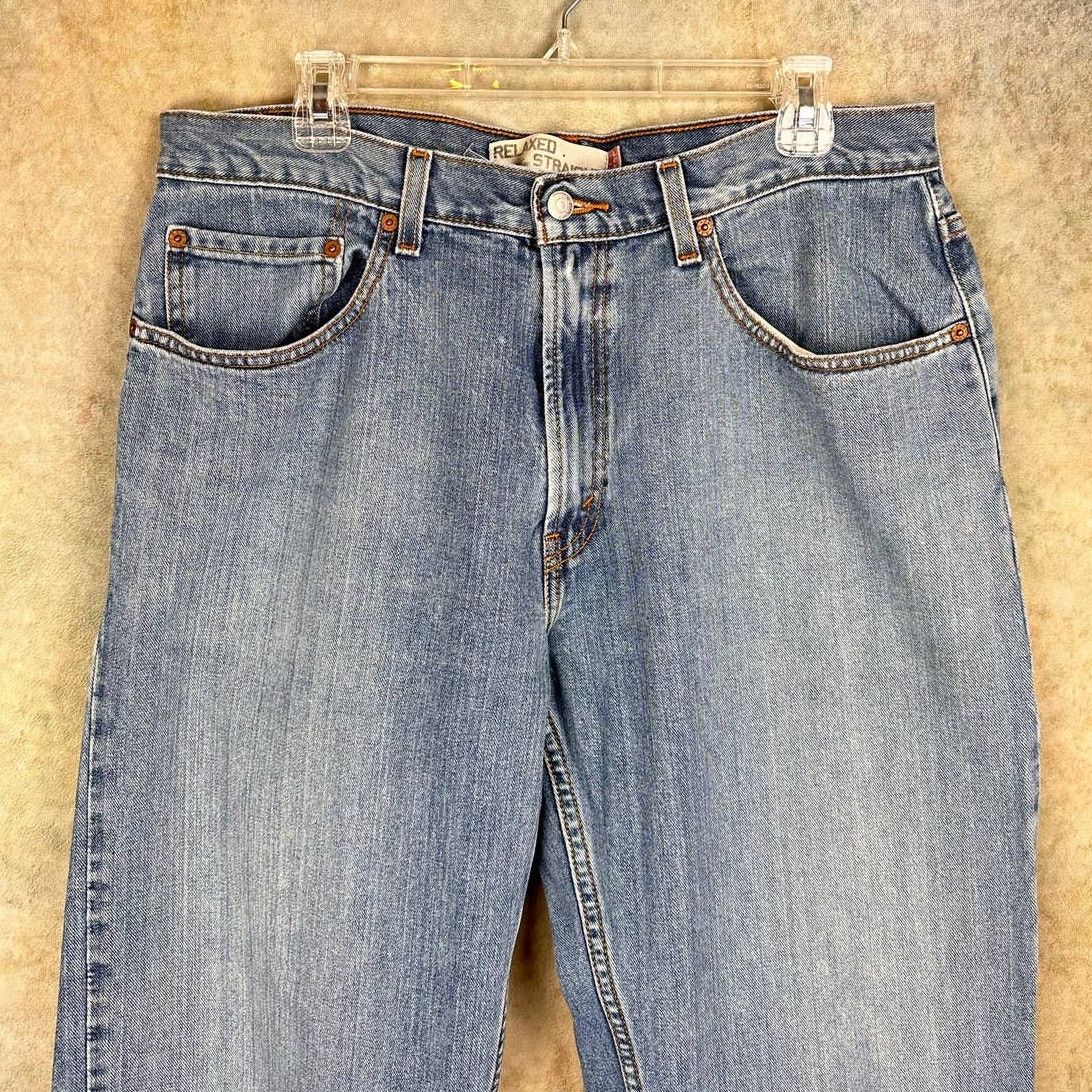 Levi's × Vintage Vintage Levis 559 Denim Jeans 36x30 Relaxed Fit Straight Size US 36 / EU 52 - 5 Thumbnail