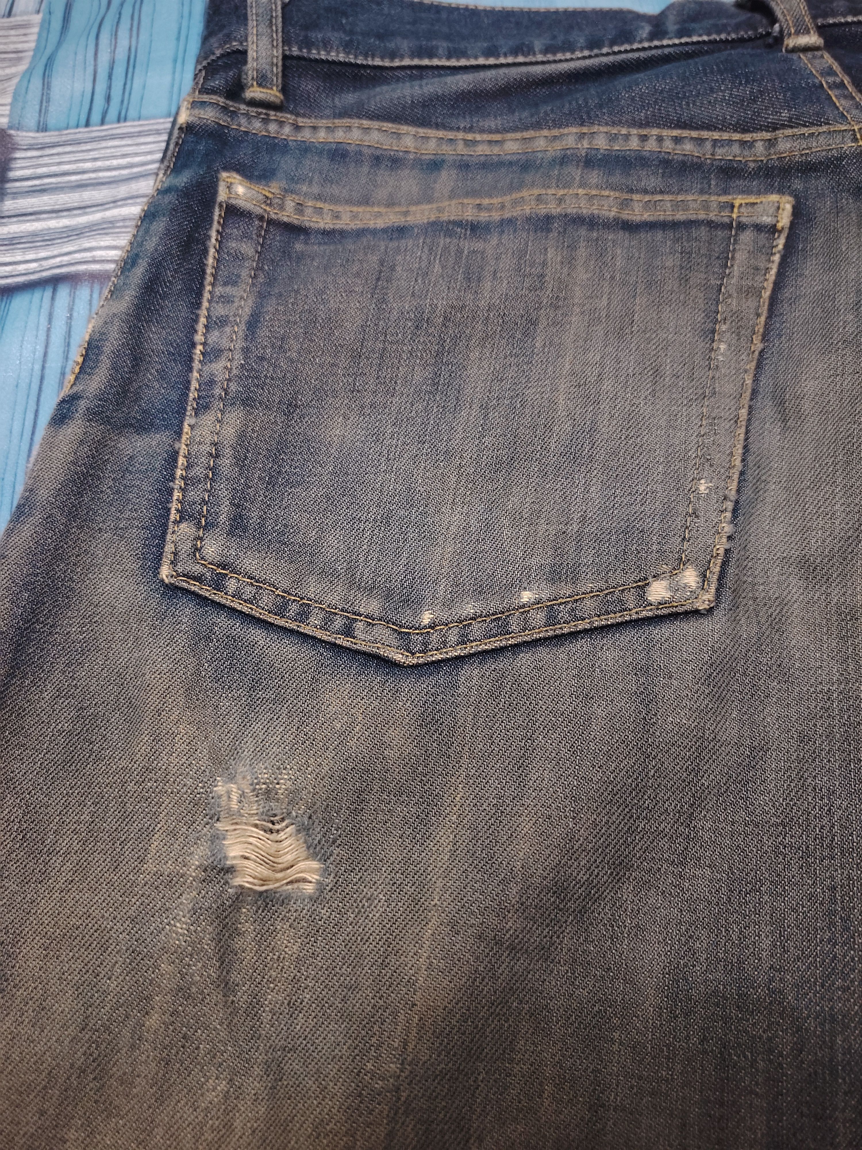 Who Decides War Japanese Trans Continents Distressed Jeans Size US 32 / EU 48 - 17 Thumbnail