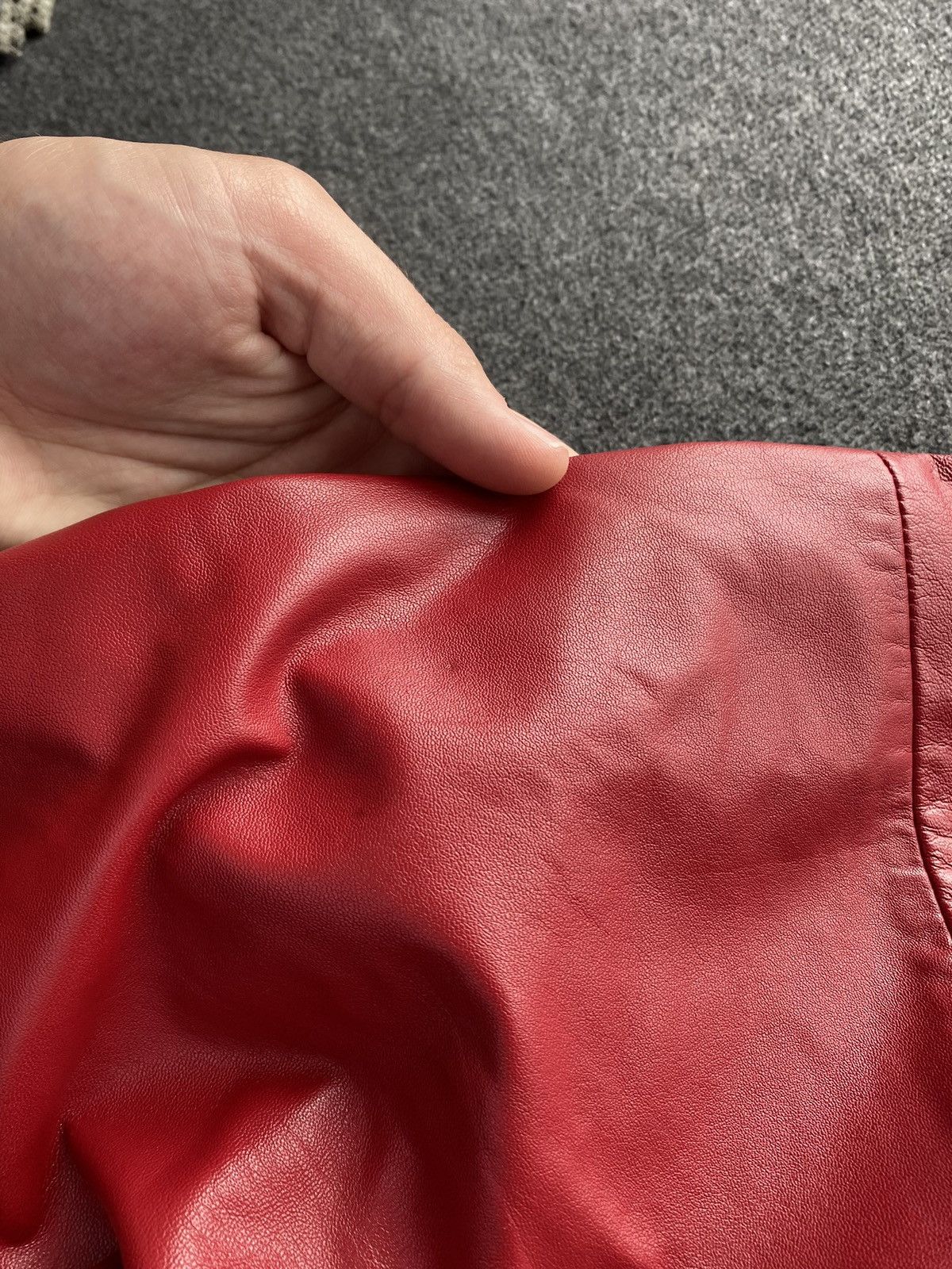 Other 🔥Opium Punk Gothic Red Leather Pants Women Alt goth emo y2k Size 28" / US 6 / IT 42 - 22 Thumbnail