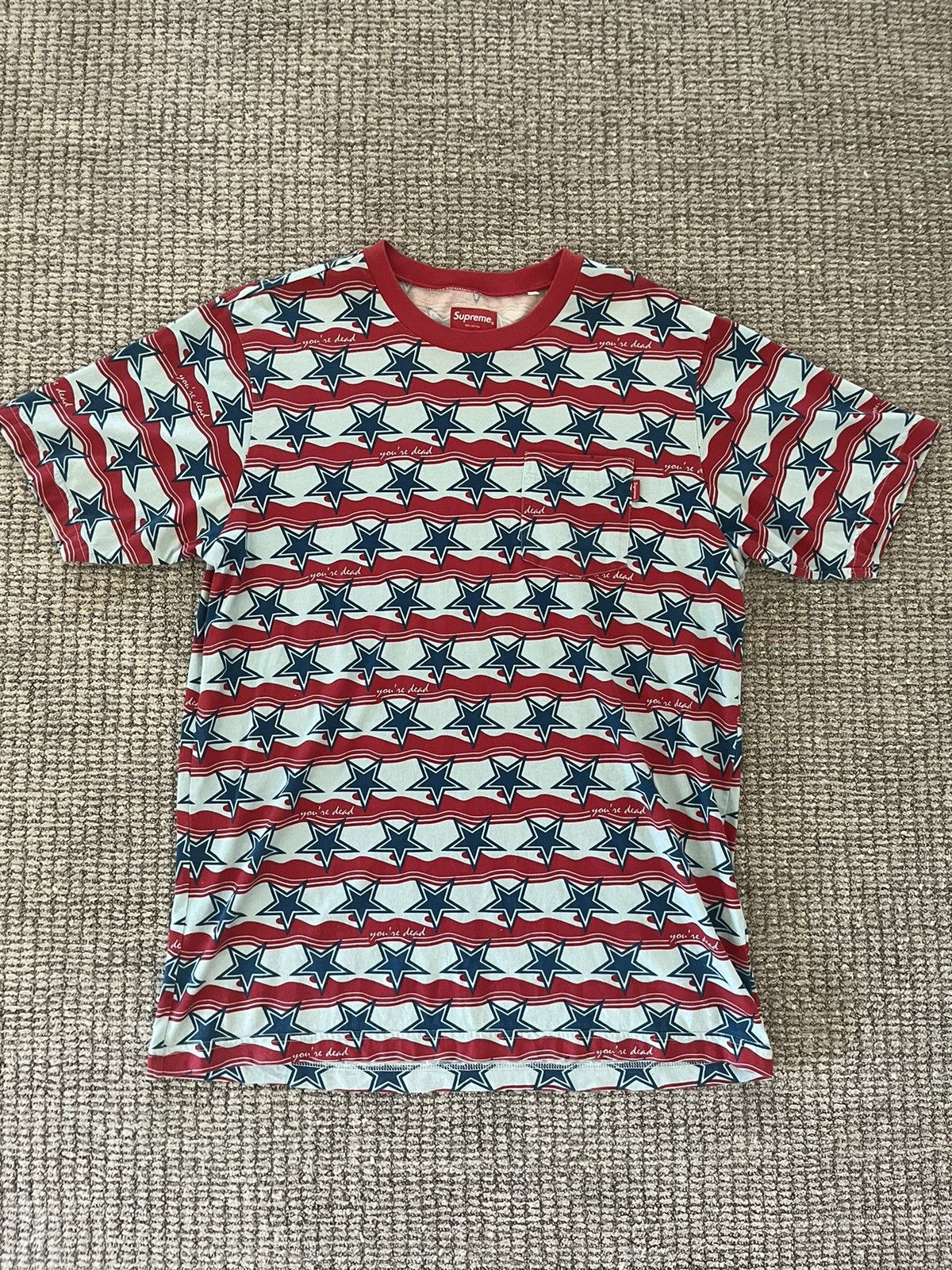 Supreme You Are Dead Tee Size US M / EU 48-50 / 2 - 1 Thumbnail