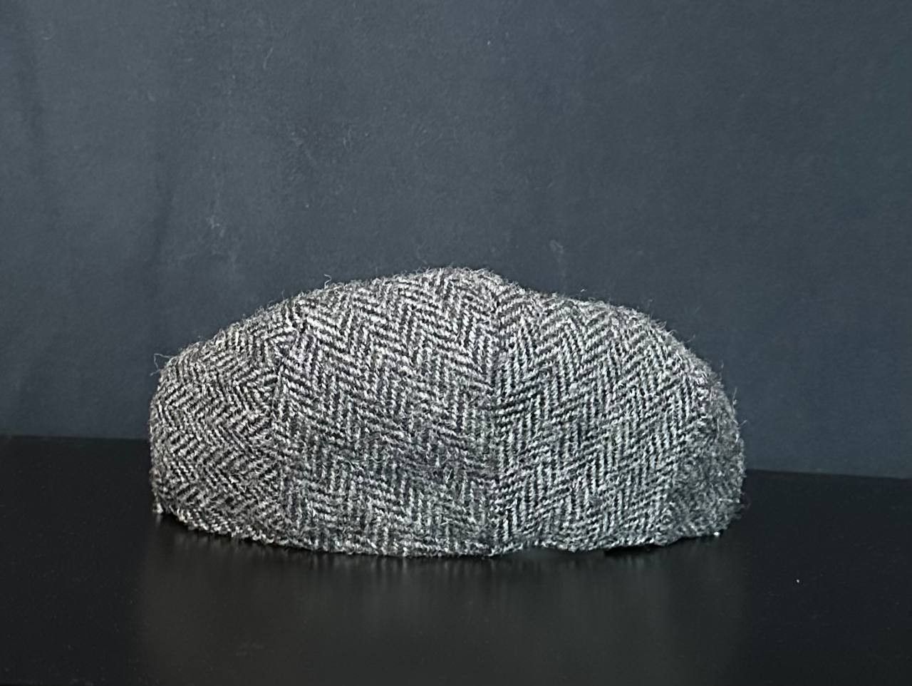 Harris Tweed × Vintage Harris Tweed newsboy cap Vintage Cap Hat wool Mens Size ONE SIZE - 3 Thumbnail