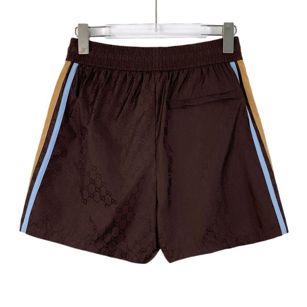 Gucci Gucci Shorts – Dark Brown Logo Jacquard (Size 44) Size US 28 / EU 44 - 6 Thumbnail