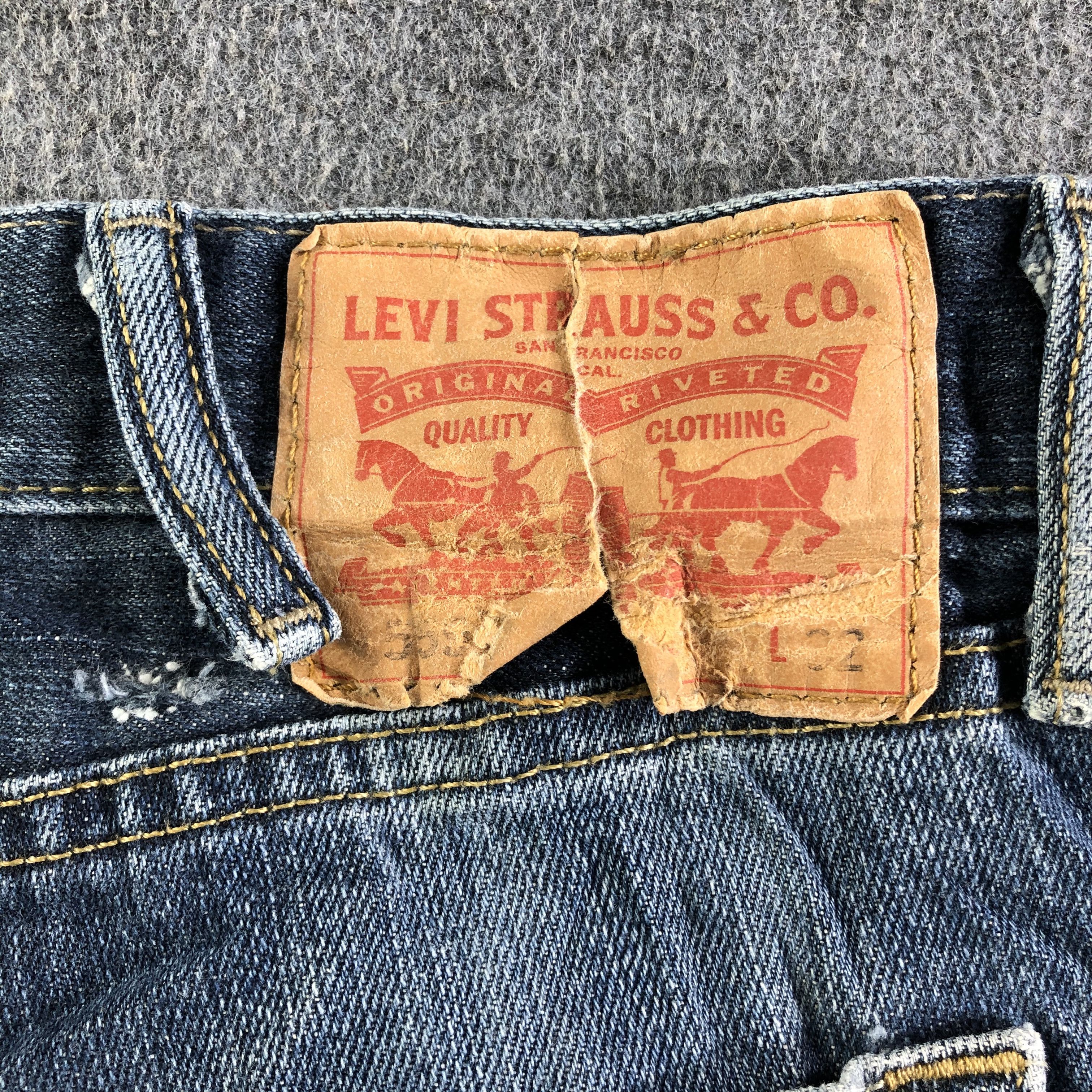 Levi's Vintage Blue Wash Levis 559 Jeans-J4104 Size US 39 - 5 Thumbnail