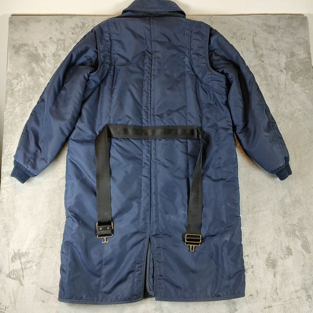 Refrigiwear VINTAGE RefrigiWear Jacket Mens L Navy Blue Puffer Size US L / EU 52-54 / 3 - 3 Thumbnail