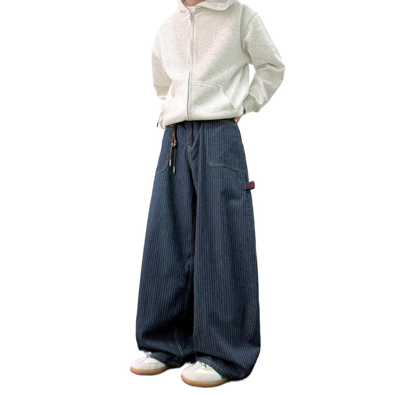 Japanese Brand Blue Wide Leg Denim Jeans Size US 30 / EU 46 - 5 Thumbnail