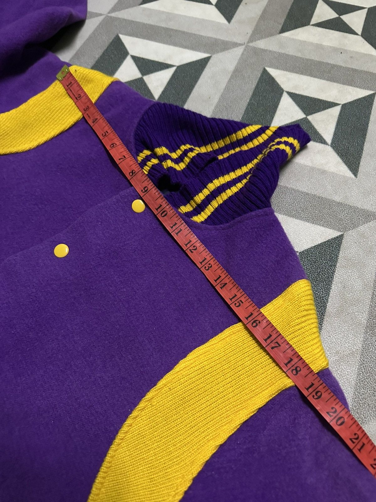 Vintage Vintage 90s Varsity jacket Size US L / EU 52-54 / 3 - 10 Thumbnail