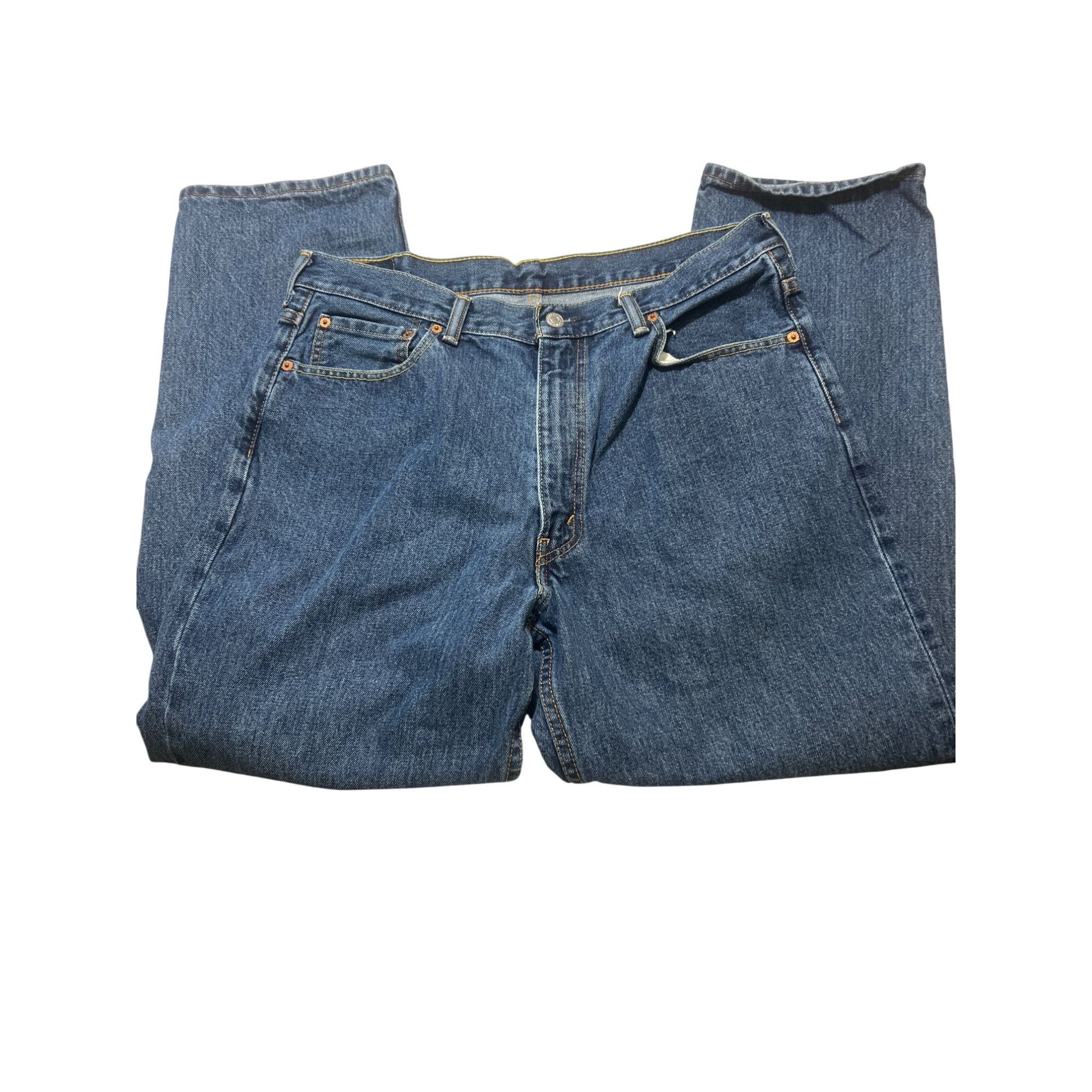Levi's Levis 550 Original Fit Mens Jeans Relaxed Fit Straight Leg B Size US 36 / EU 52 - 1 Thumbnail