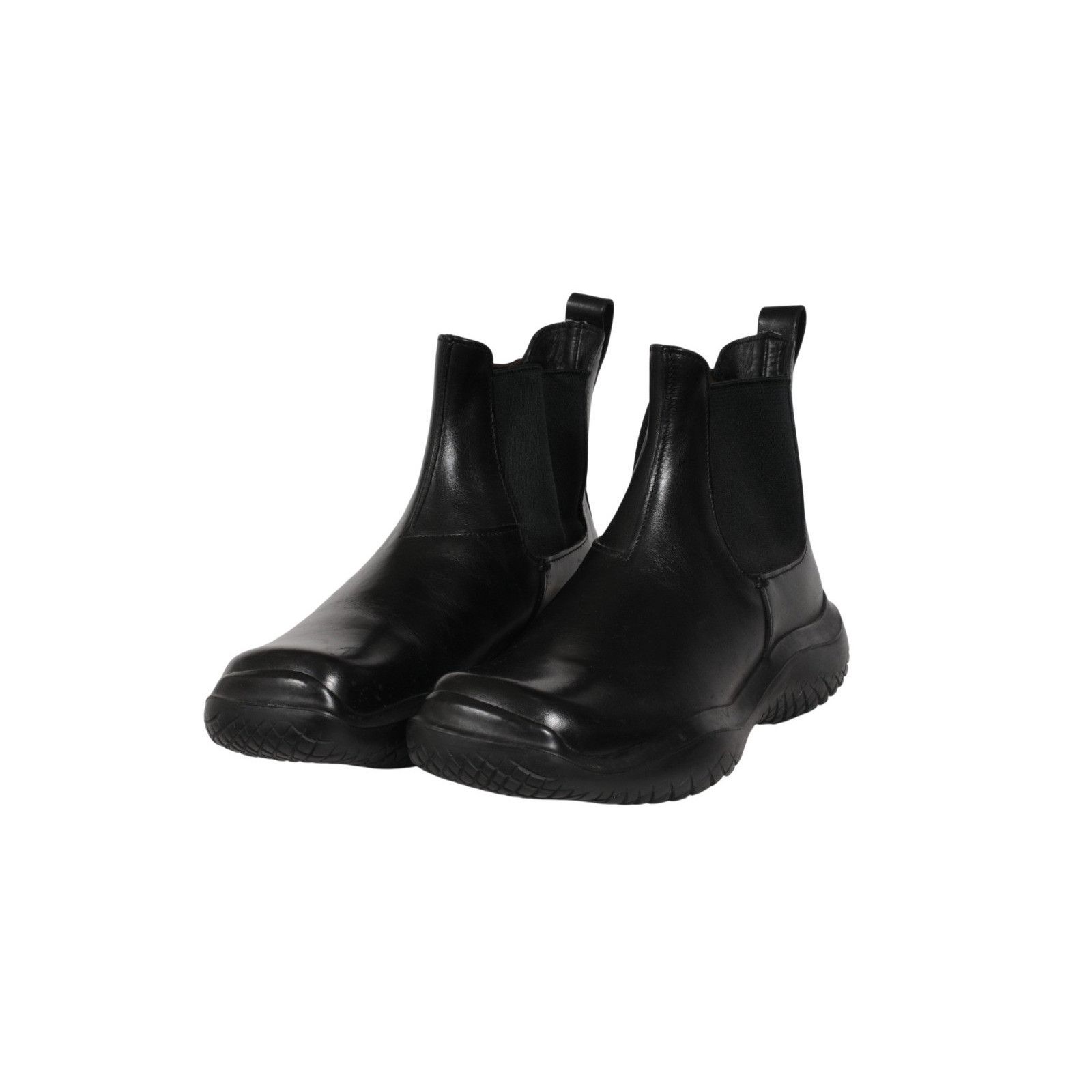 Prada AW99 Vintage Chelsea Boot Black Leather - 02616 Size US 7 / EU 40 - 3 Thumbnail