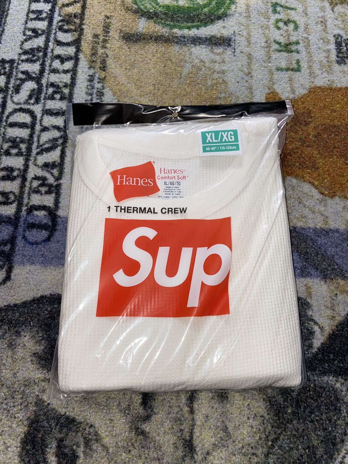 Hanes Supreme Thermal Crew | Grailed