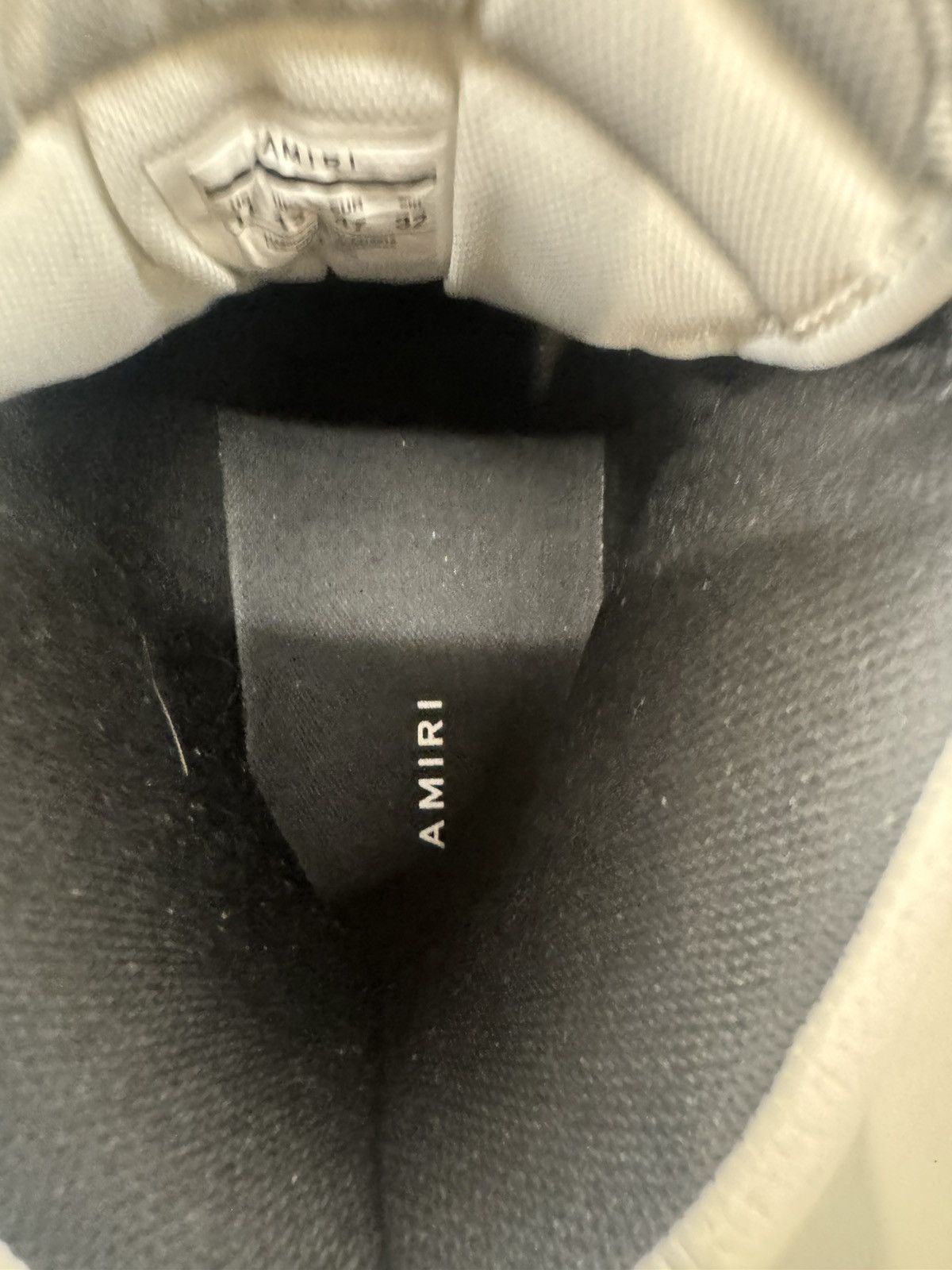 Amiri AMIRI Skel Top High Sneakers Black/White – Size 14 Size US 14 / EU 47 - 13 Thumbnail