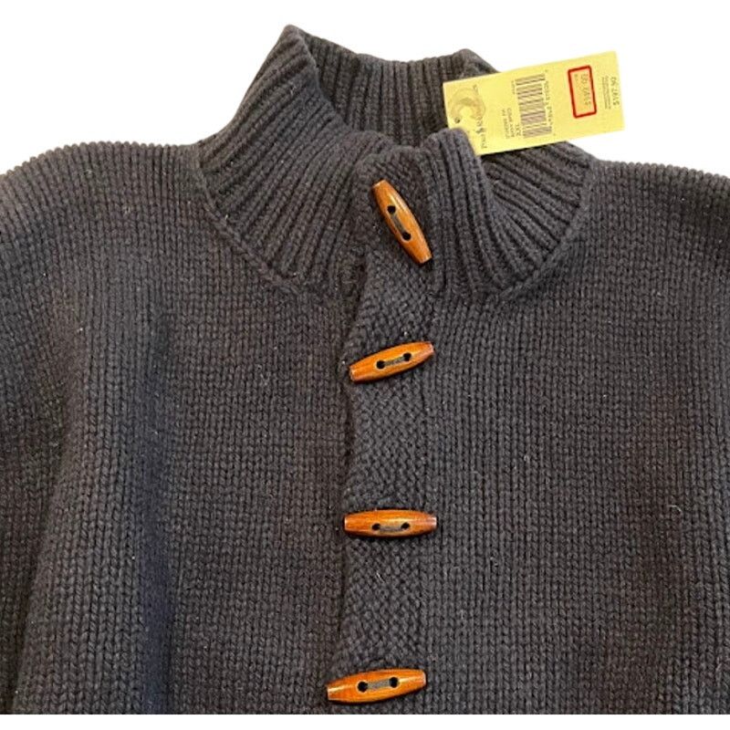 Polo Ralph Lauren NWT VTG NOS Polo Ralph Lauren Navy 4 Toggle Sweater Wool XXL Size US XXL / EU 58 / 5 - 5 Thumbnail