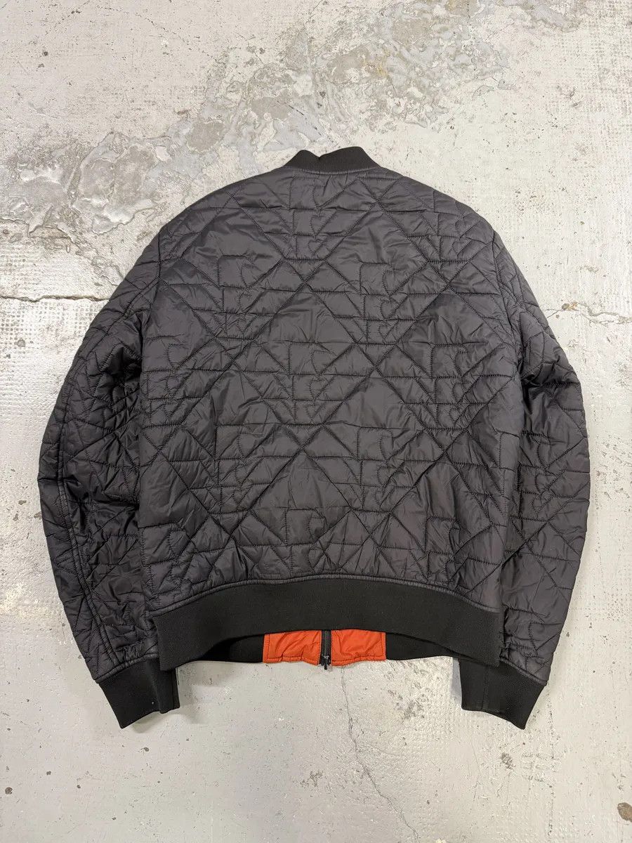 Emporio Armani 2010s Emporio Armani Black & Orange Puffer Jacket Size US M / EU 48-50 / 2 - 2 Thumbnail