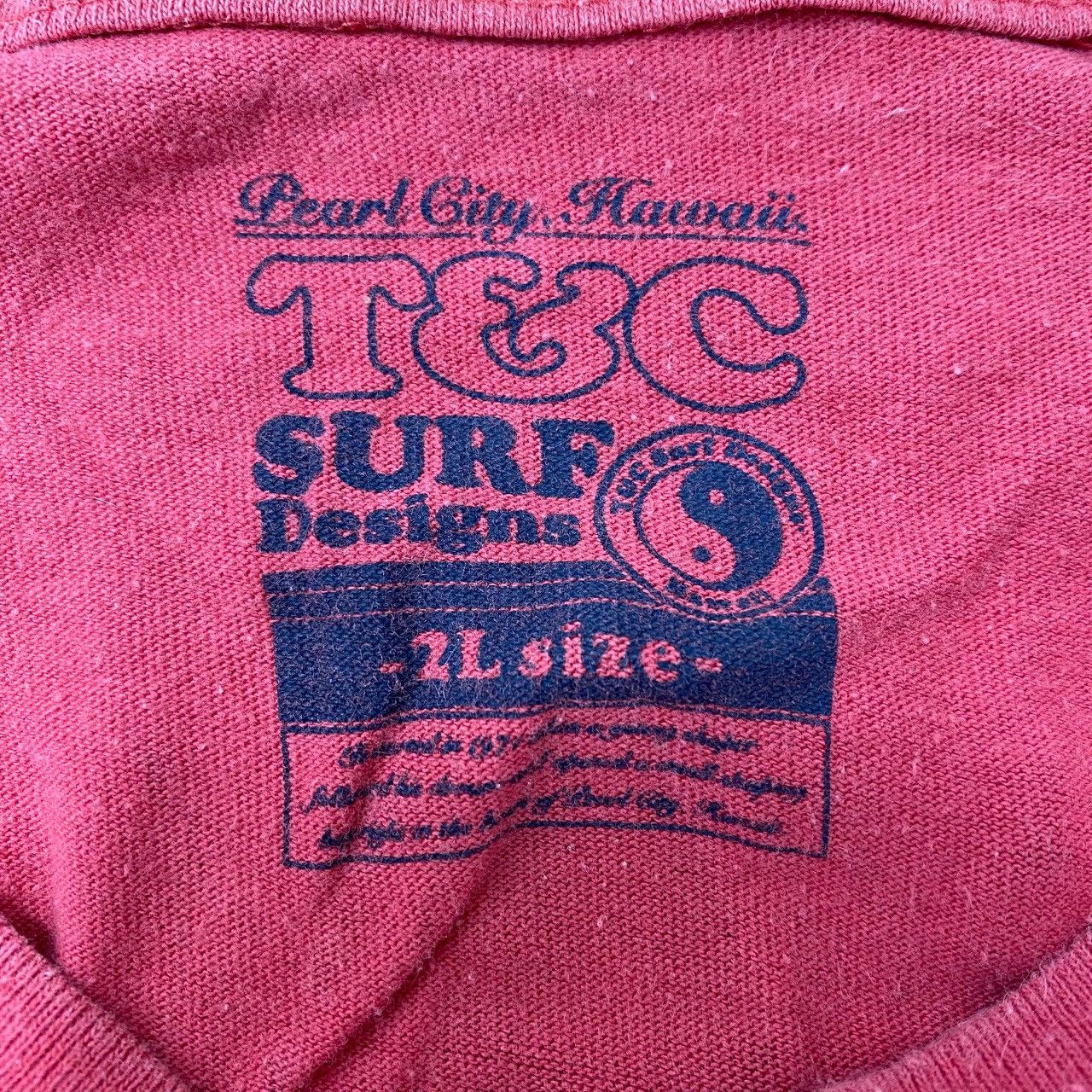 Other T&C SURF DESIGN Hawaii Pearl City Flame Tee Shirt Top Y2K Size US XXL / EU 58 / 5 - 5 Thumbnail
