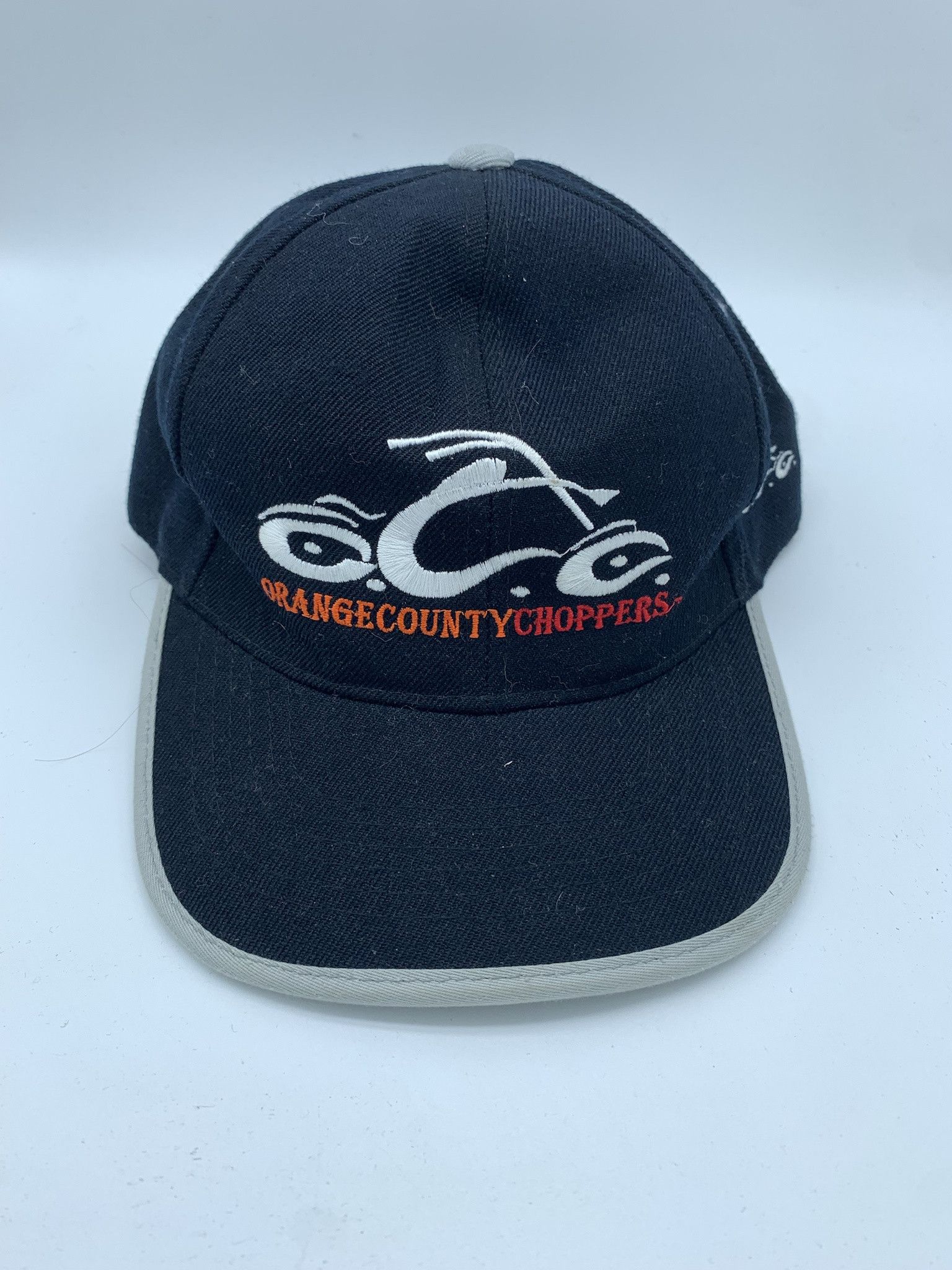 Harley Davidson × Vintage Vintge Orange County Choppers Motorcycle Hat Size ONE SIZE - 1 Thumbnail