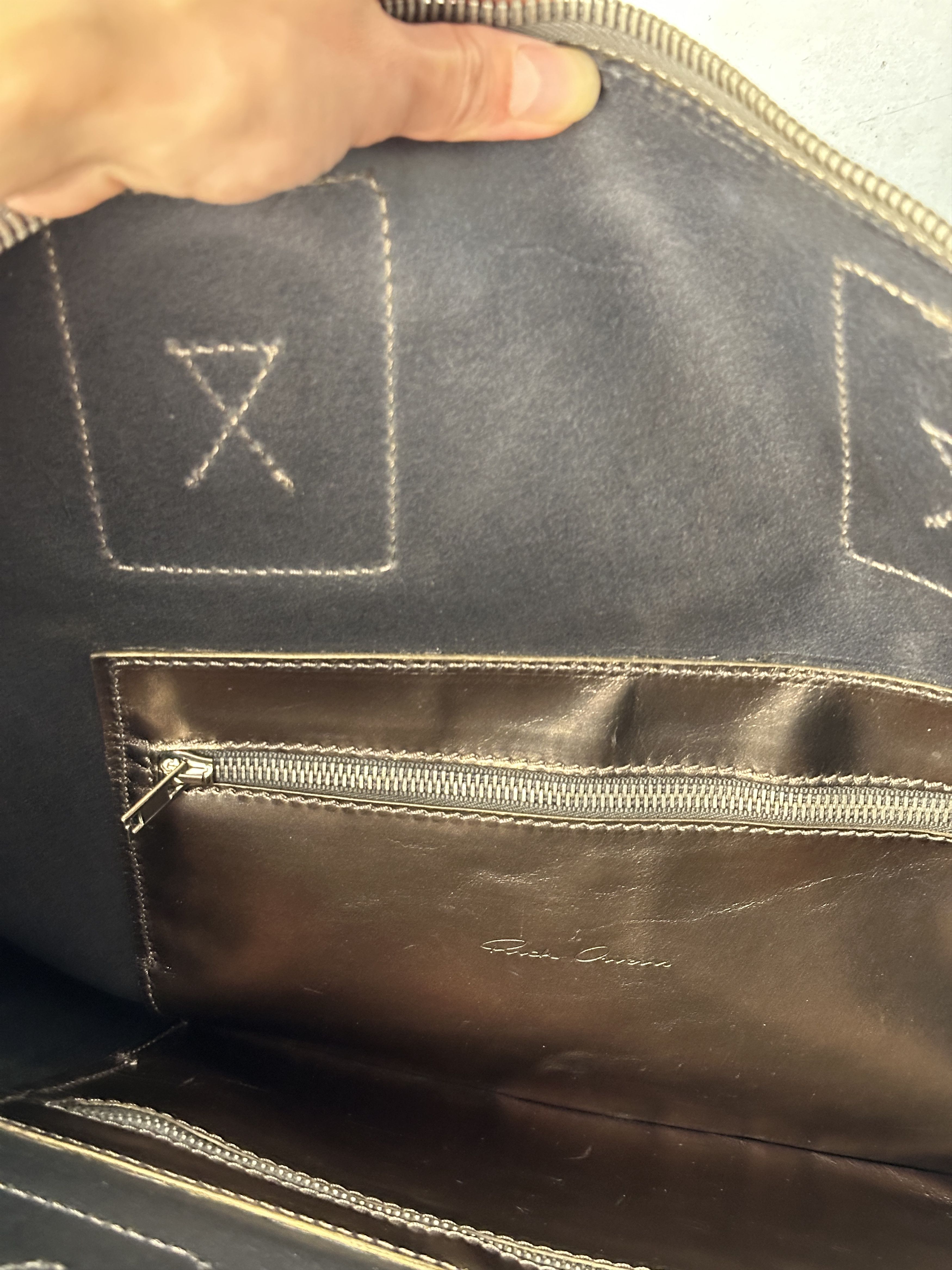 Rick Owens Rick Owens SS13 Island Metallic Gold Tote Bag Size ONE SIZE - 9 Thumbnail