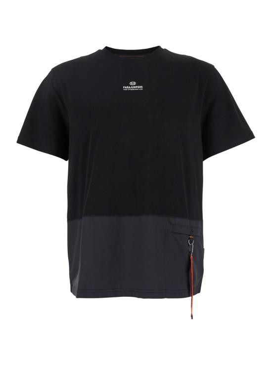 Tシャツ・カットソー PARAJUMPERS Men T Shirts PMTSIT03 0316 Blue Parajumpers PARAJUMPERS Men T-Shirts PMTSIT03 0316 Blue