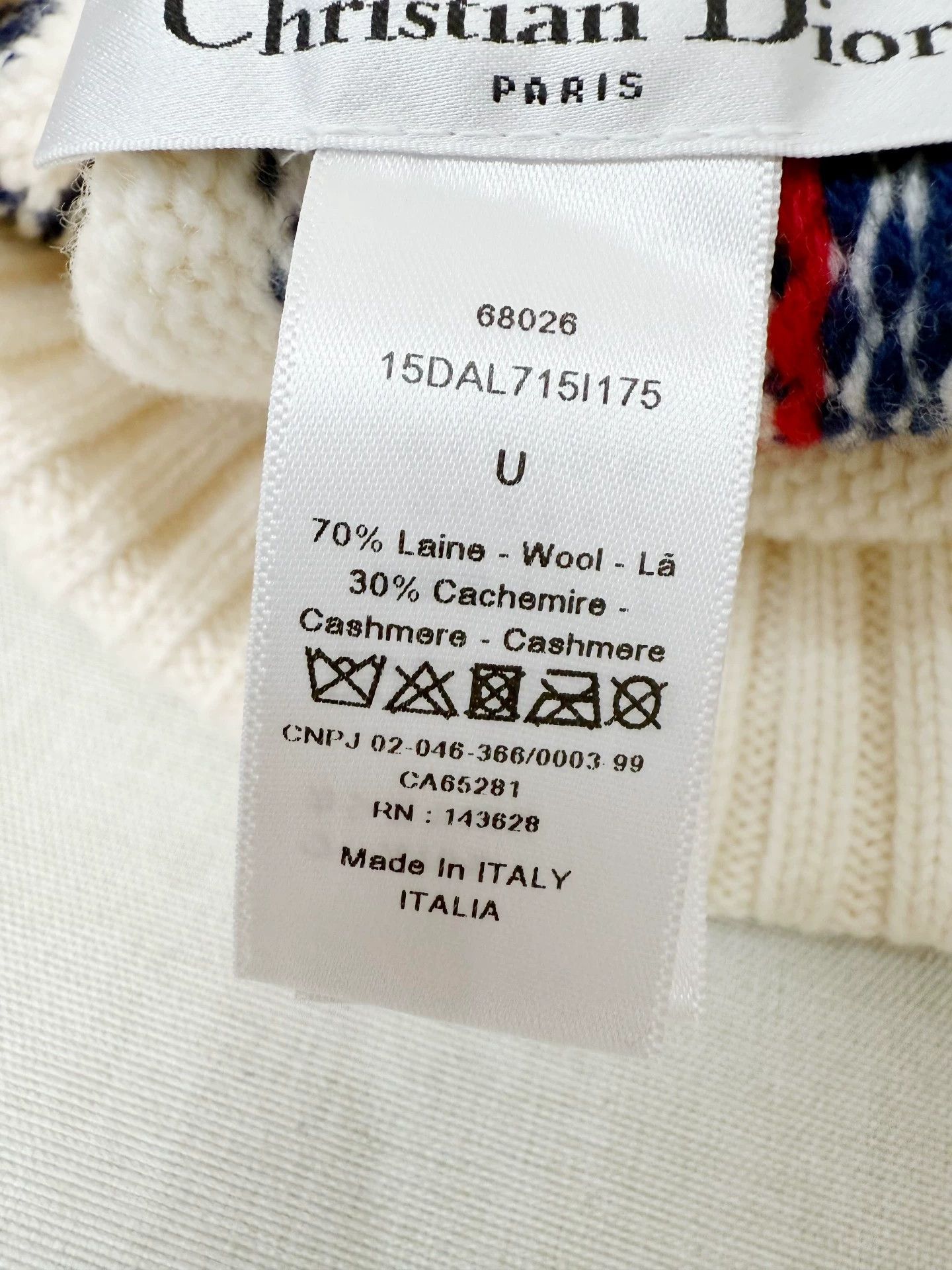 Dior Dior brand new knitted beanie, authentic Size ONE SIZE - 5 Thumbnail