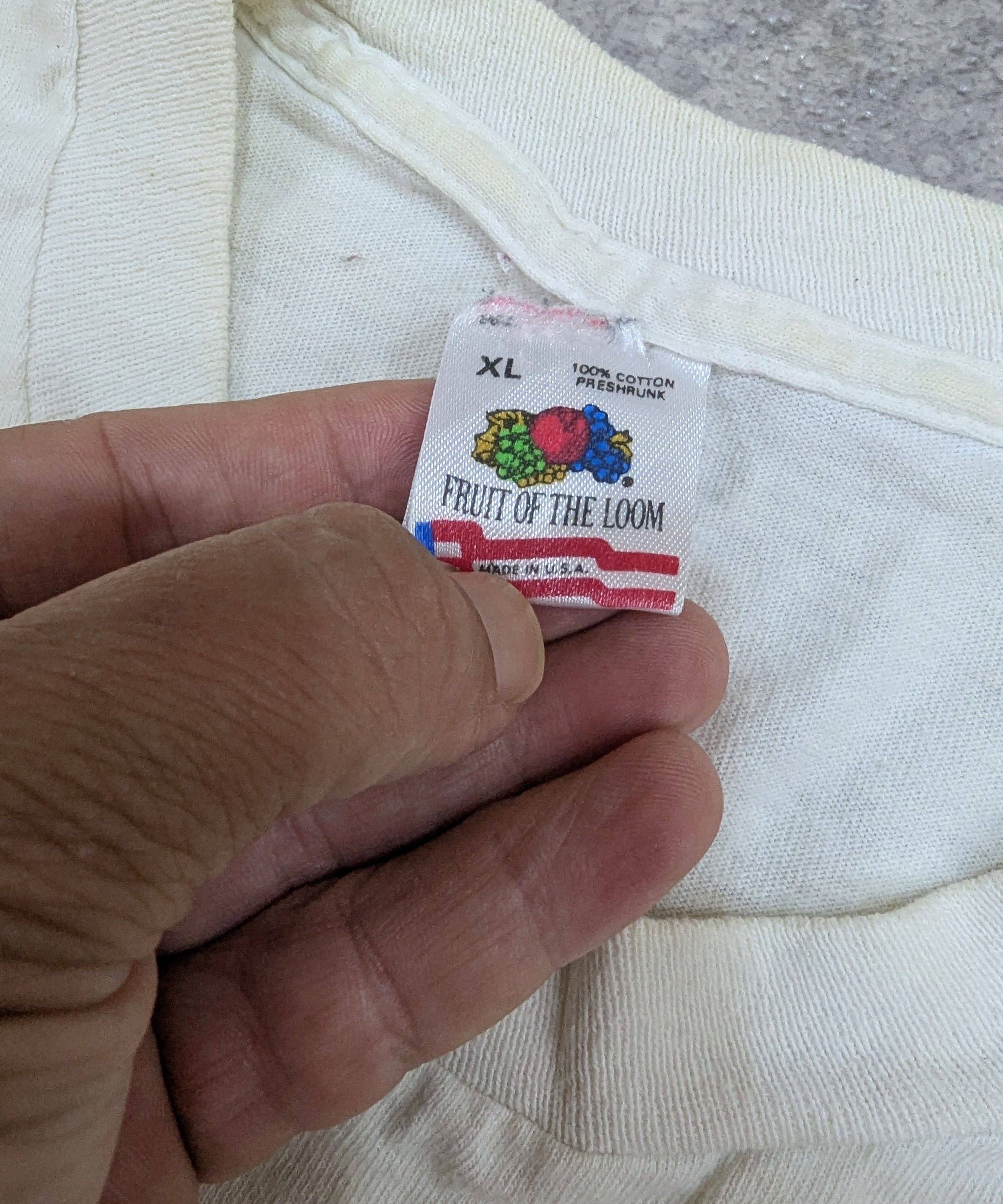 Fruit Of The Loom John Lennon 90's shirt Size US XL / EU 56 / 4 - 2 Thumbnail