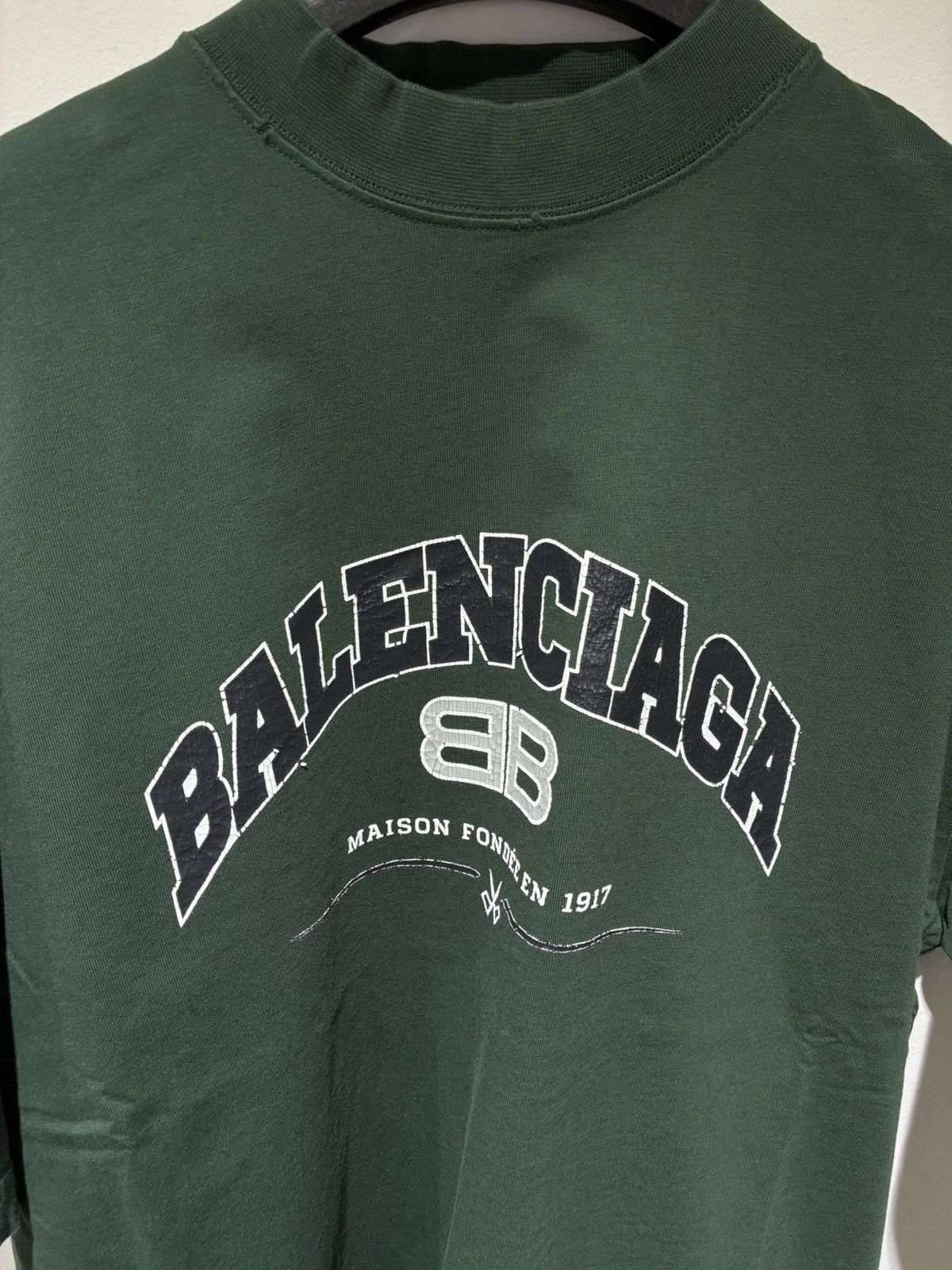Balenciaga Balenciaga Maison BB Classic T Shirt Size US XS / EU 42 / 0 - 2 Thumbnail