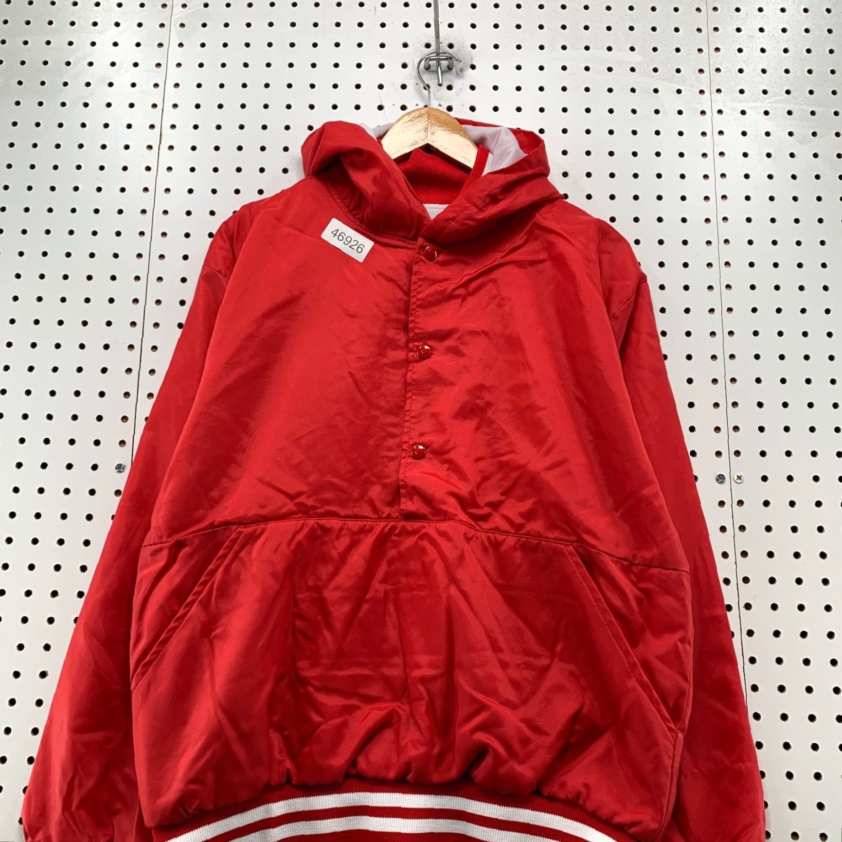Vintage VINTAGE Don Alleson Windbreaker Pullover Hoodie Arrow Red Large Men Size US L / EU 52-54 / 3 - 4 Thumbnail
