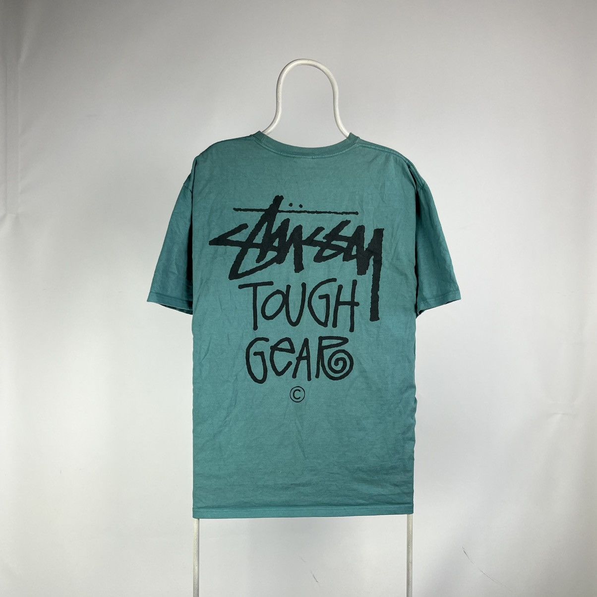 Stussy Stussy tough gear tshirt spell out size XLarge Size US XL / EU 56 / 4 - 1 Thumbnail