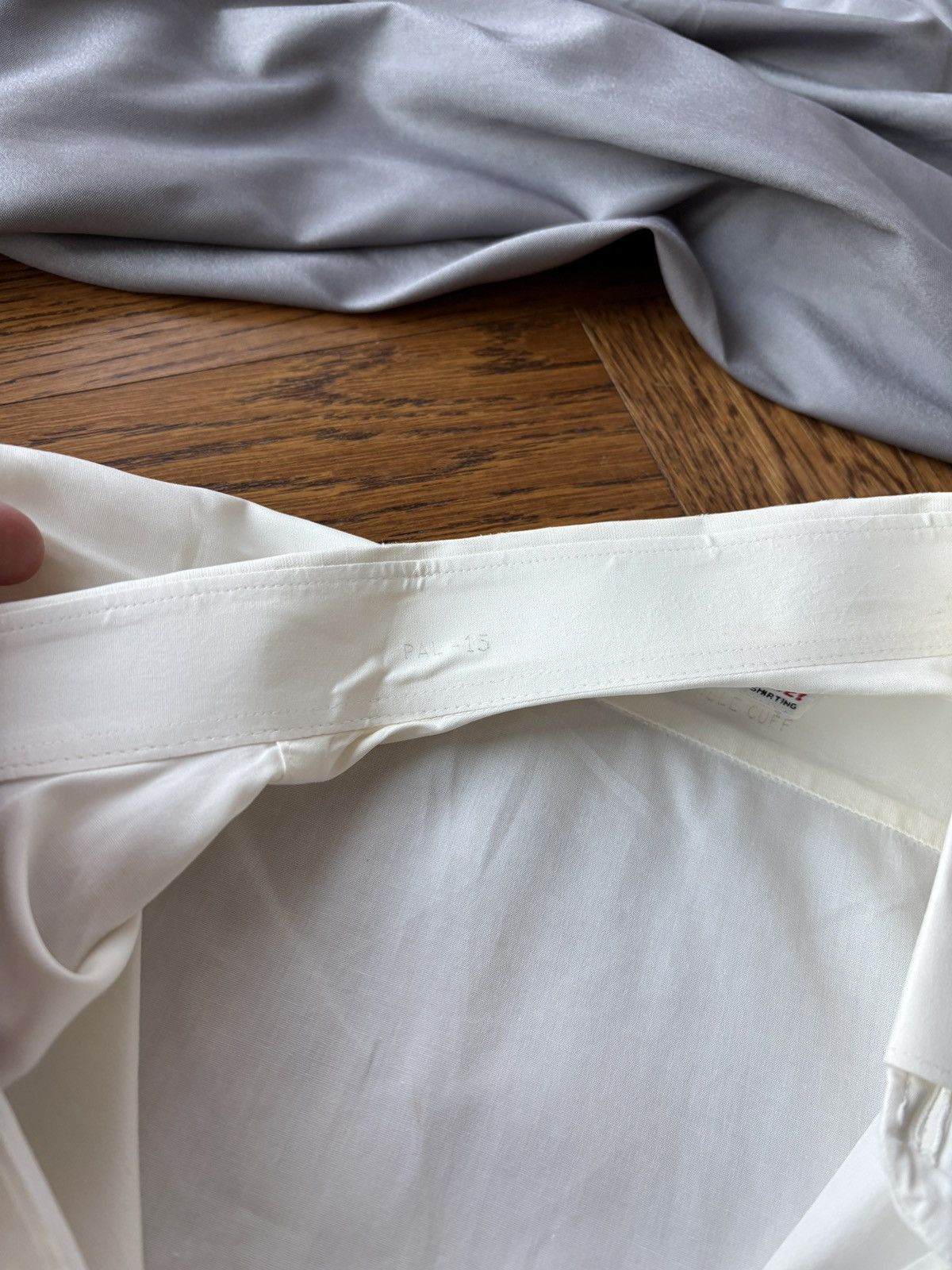 Vintage Dress Shirt Forsyth Bond Street England Broadcloth